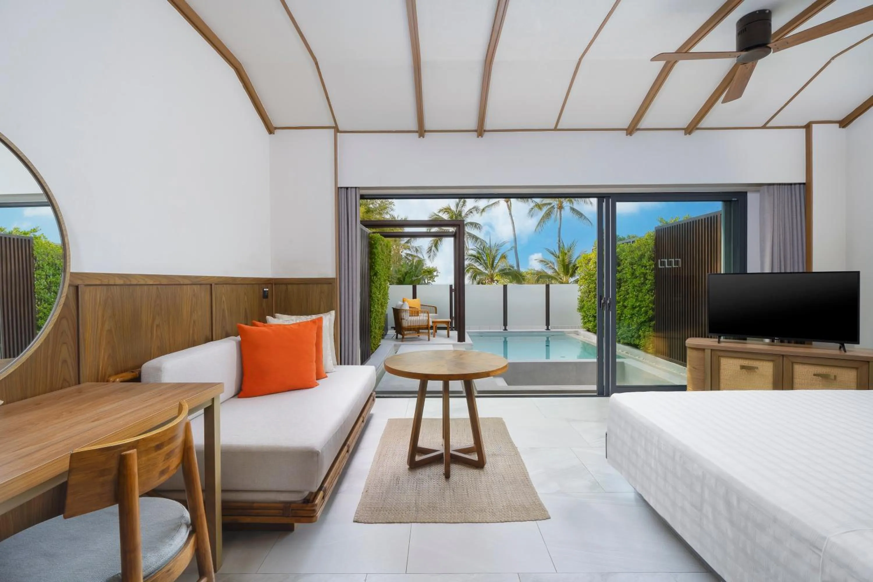 Photo of the whole room, Bed in The Culture Samui