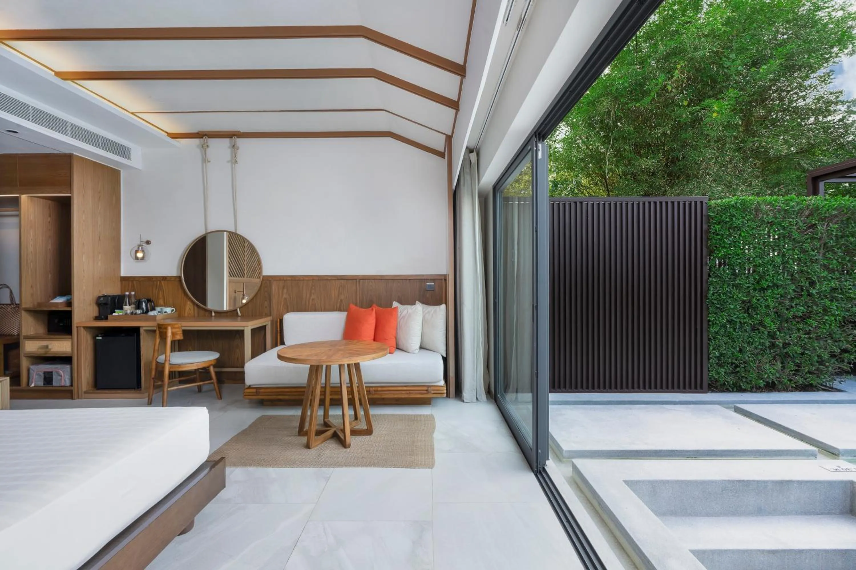 Seating area in The Culture Samui