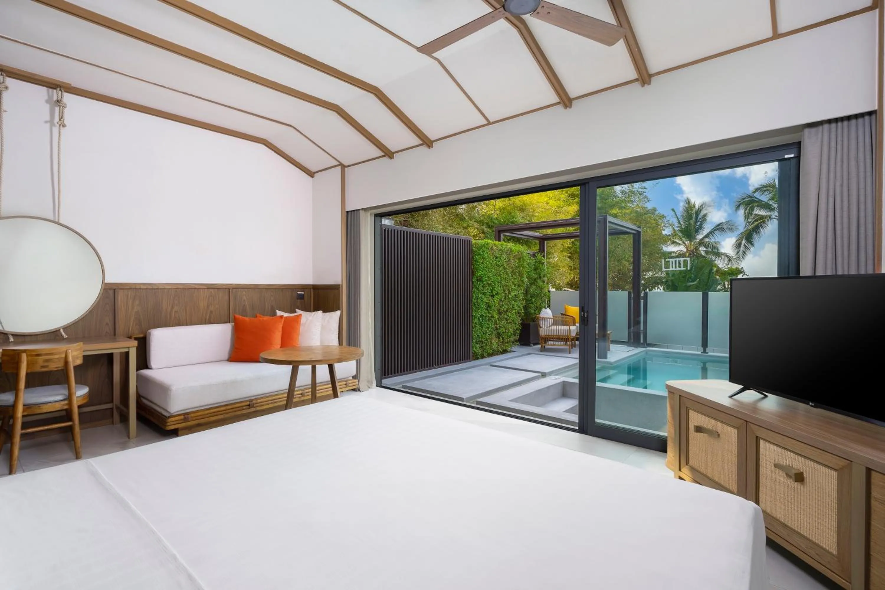 Photo of the whole room, Bed in The Culture Samui