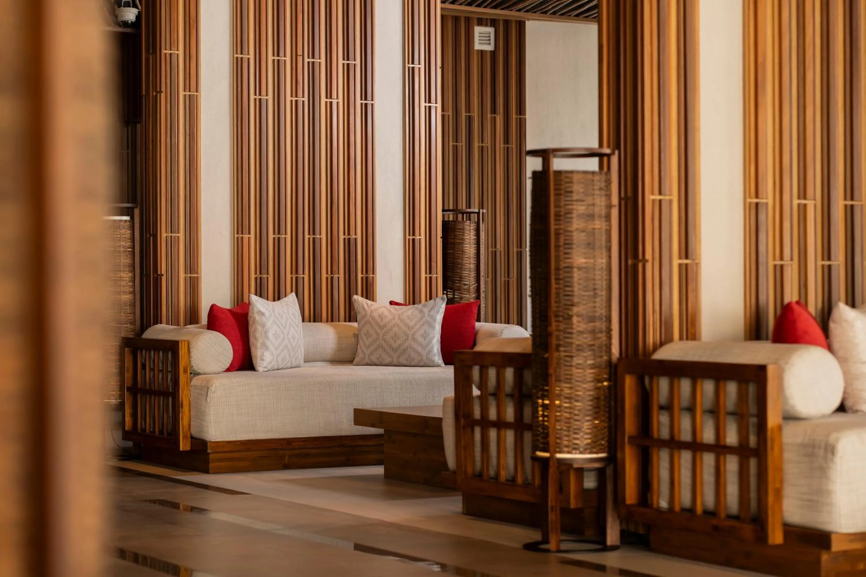 Seating area in The Culture Samui