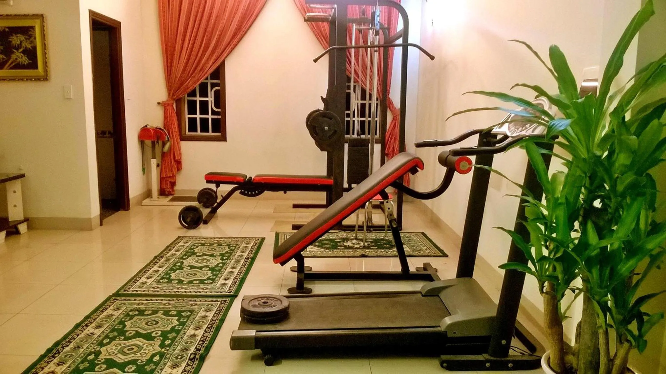 Fitness centre/facilities in Dai Long Hotel
