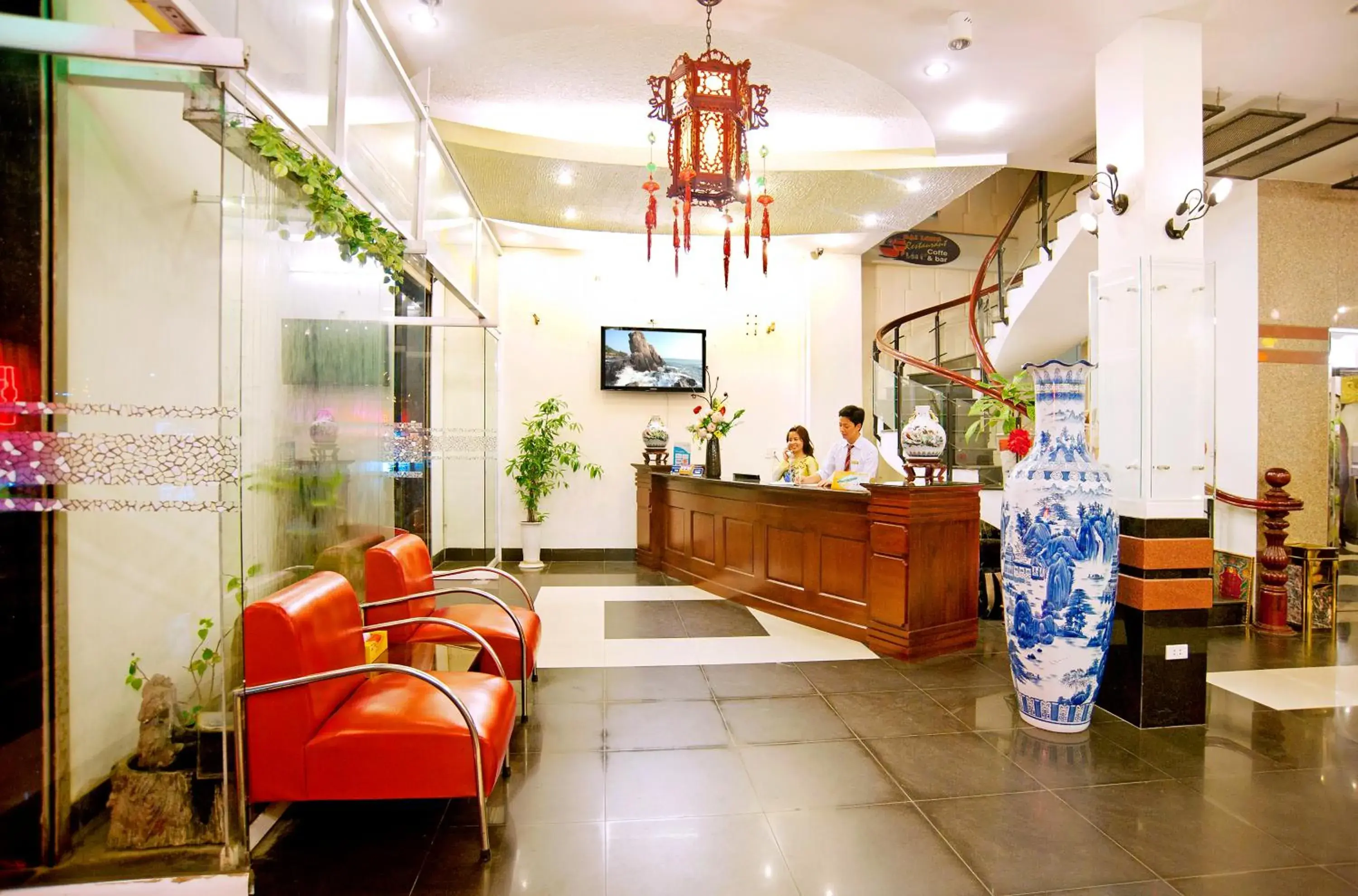Lobby or reception in Dai Long Hotel Lobby or reception in Dai Long Hotel