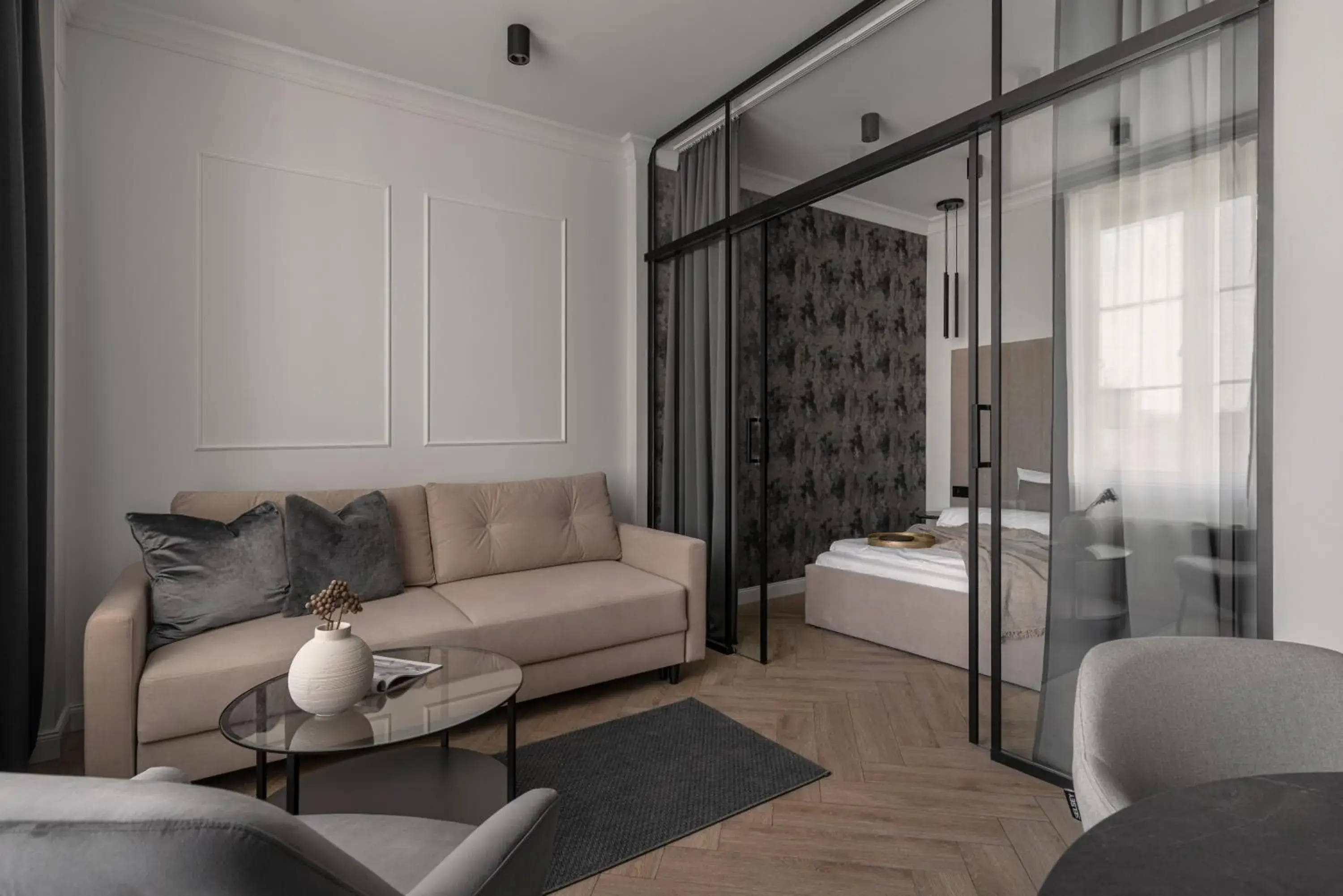 One-Bedroom Apartment in APARTIO ROOMS Katowice One-Bedroom Apartment in APARTIO ROOMS Katowice