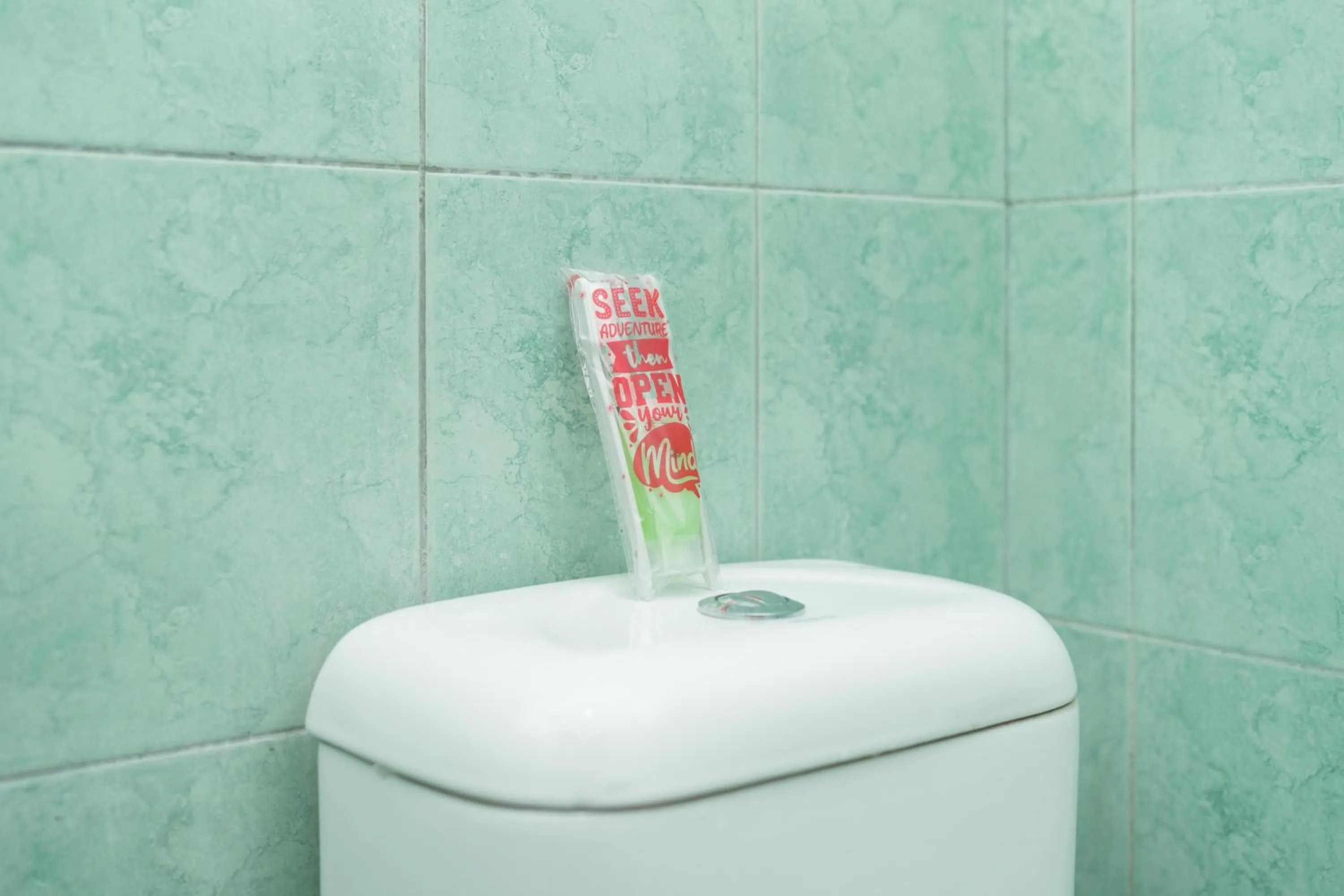 Bathroom in RedDoorz near Bundaran Ciceri