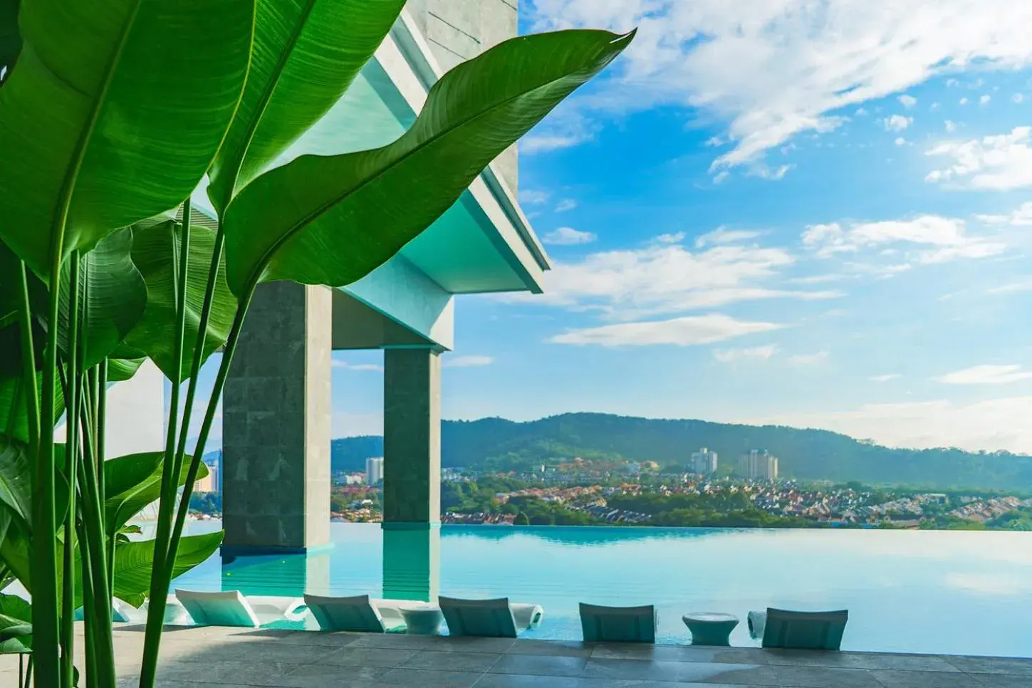 Swimming pool in M World Hotel Swimming pool in M World Hotel