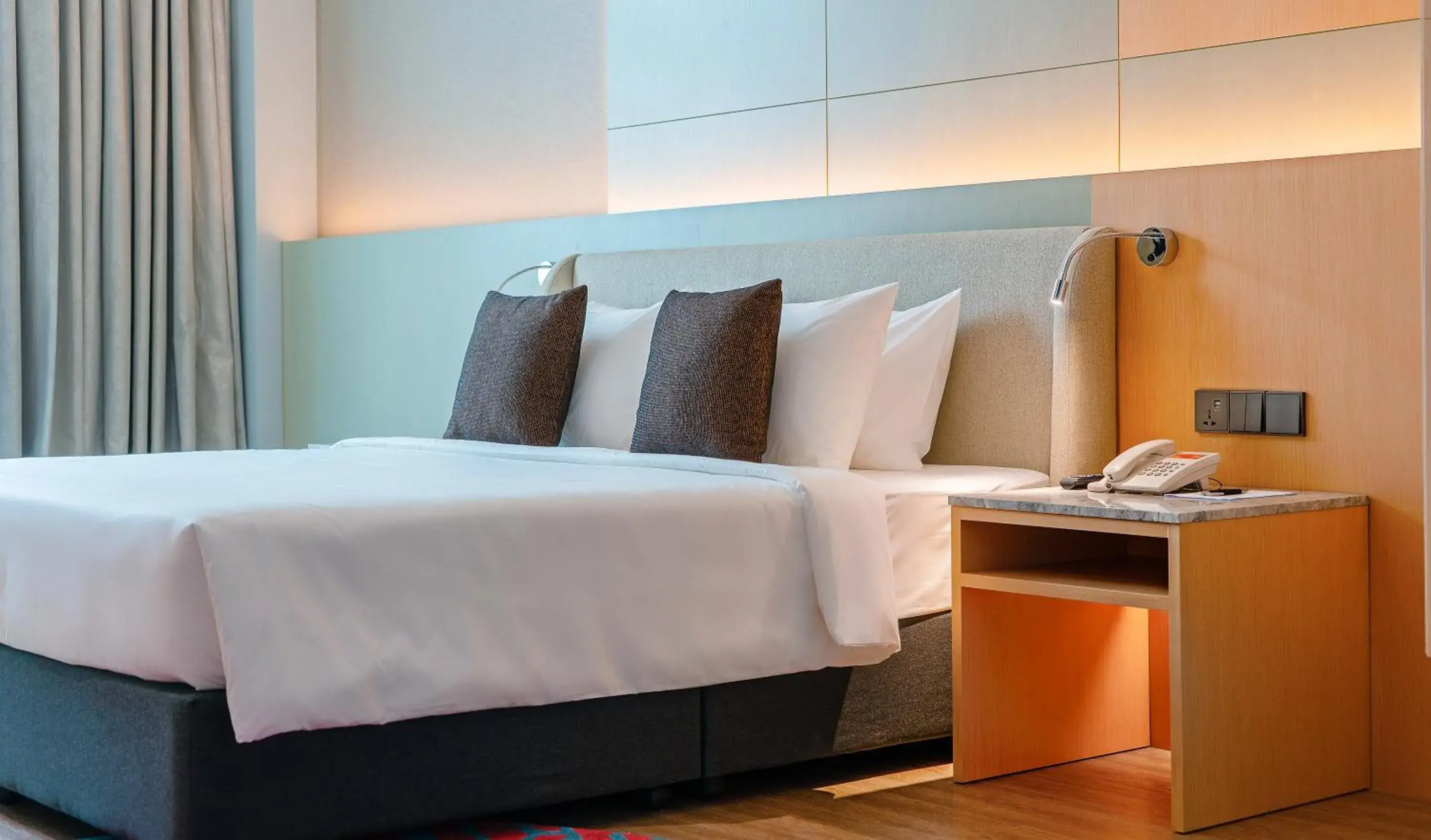 Bed in M World Hotel Bed in M World Hotel