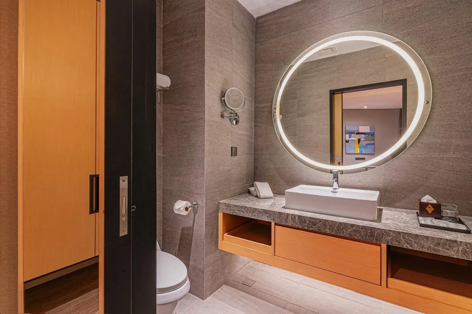 Bathroom in M World Hotel Bathroom in M World Hotel