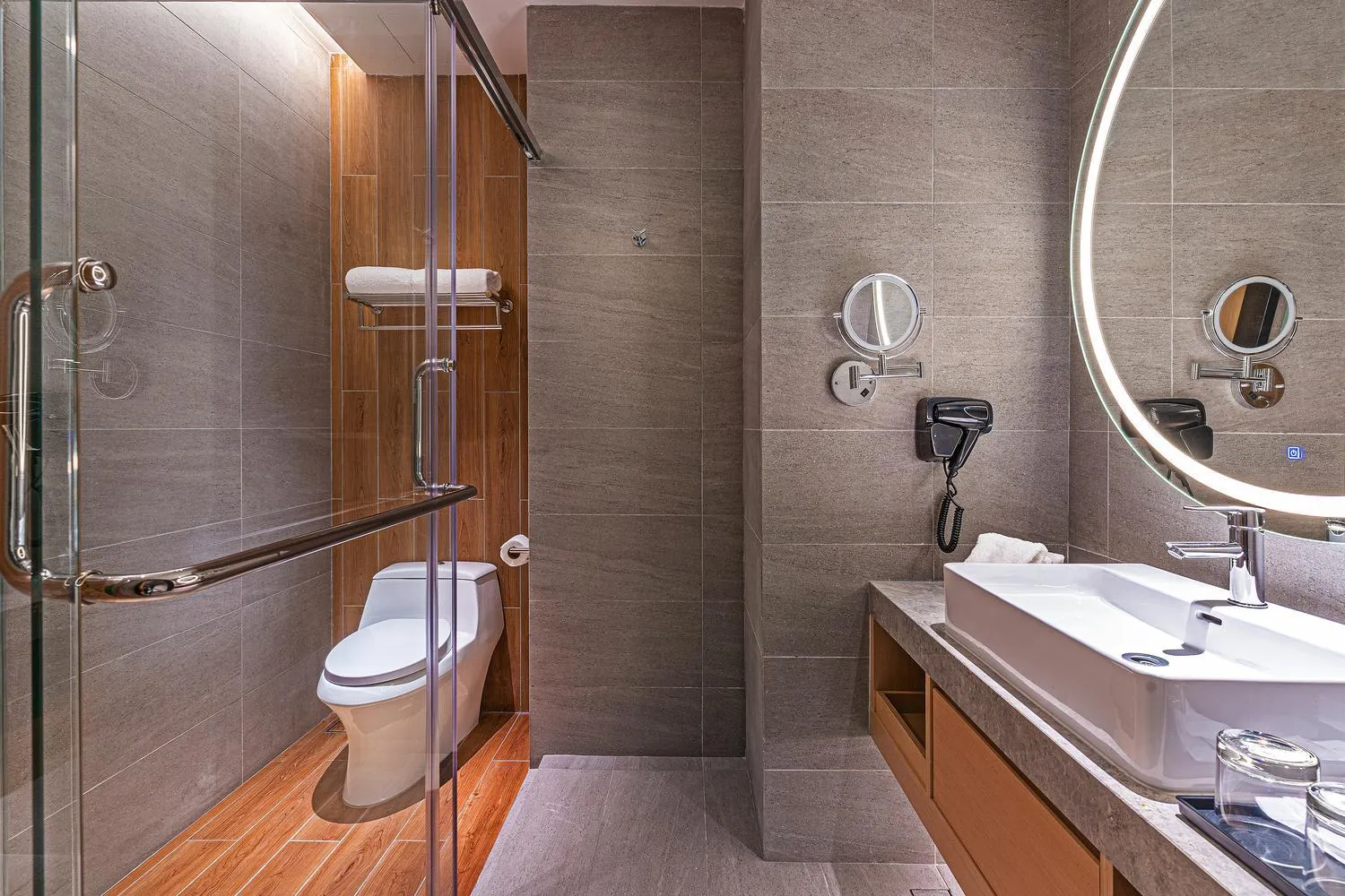 Bathroom in M World Hotel