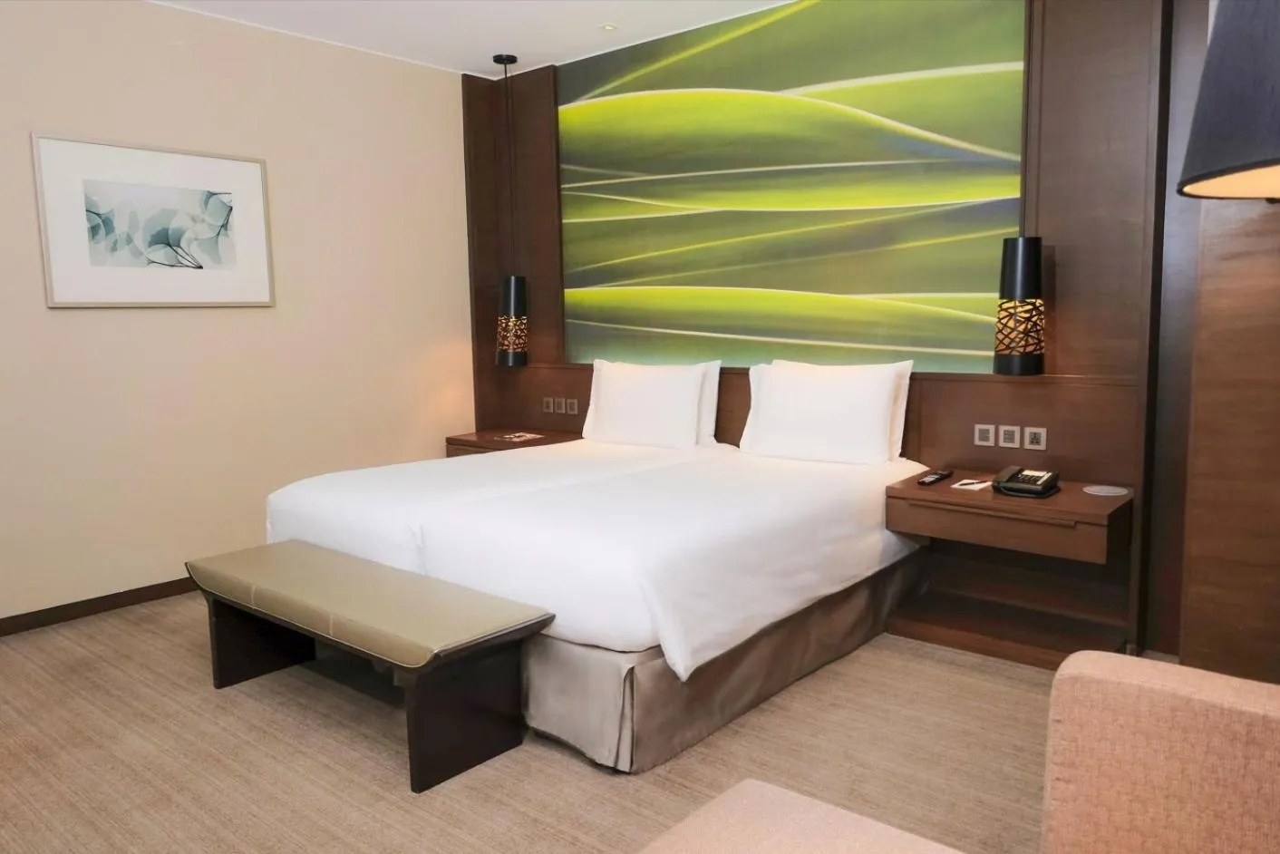 Bed in Marco Polo Ortigas Manila