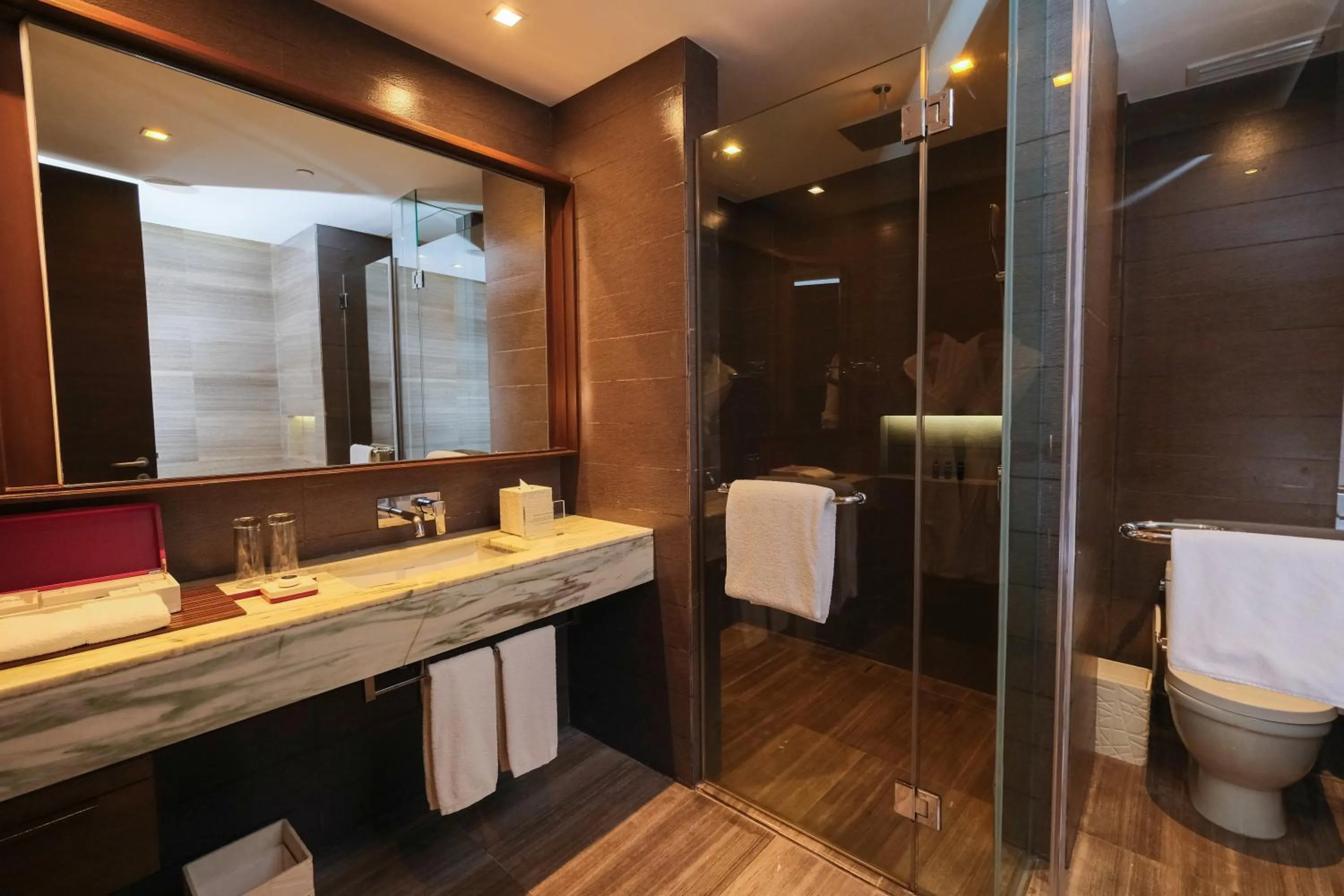Bathroom in Marco Polo Ortigas Manila