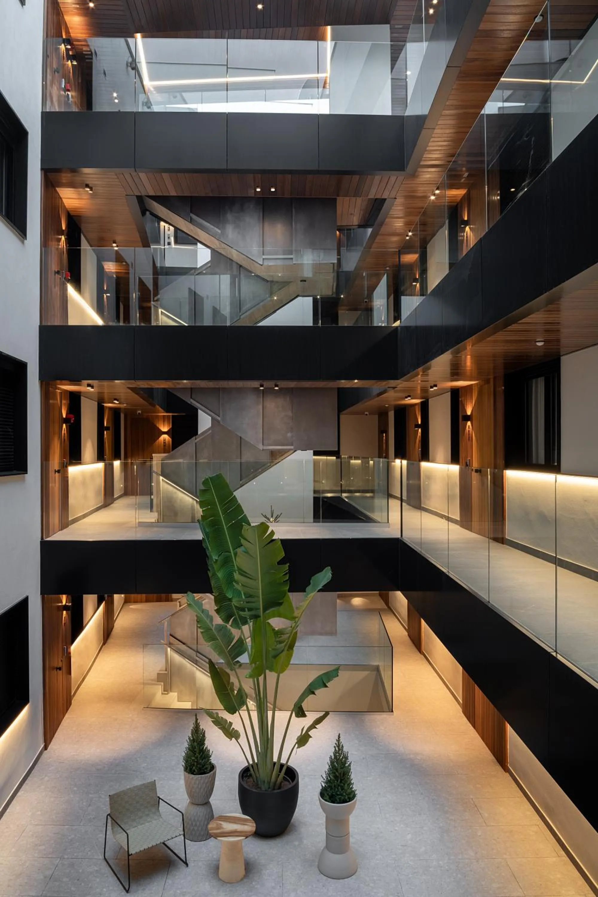 Patio, Bed in TocToc Suites Olof Palme - Viviendas Vacacionales
