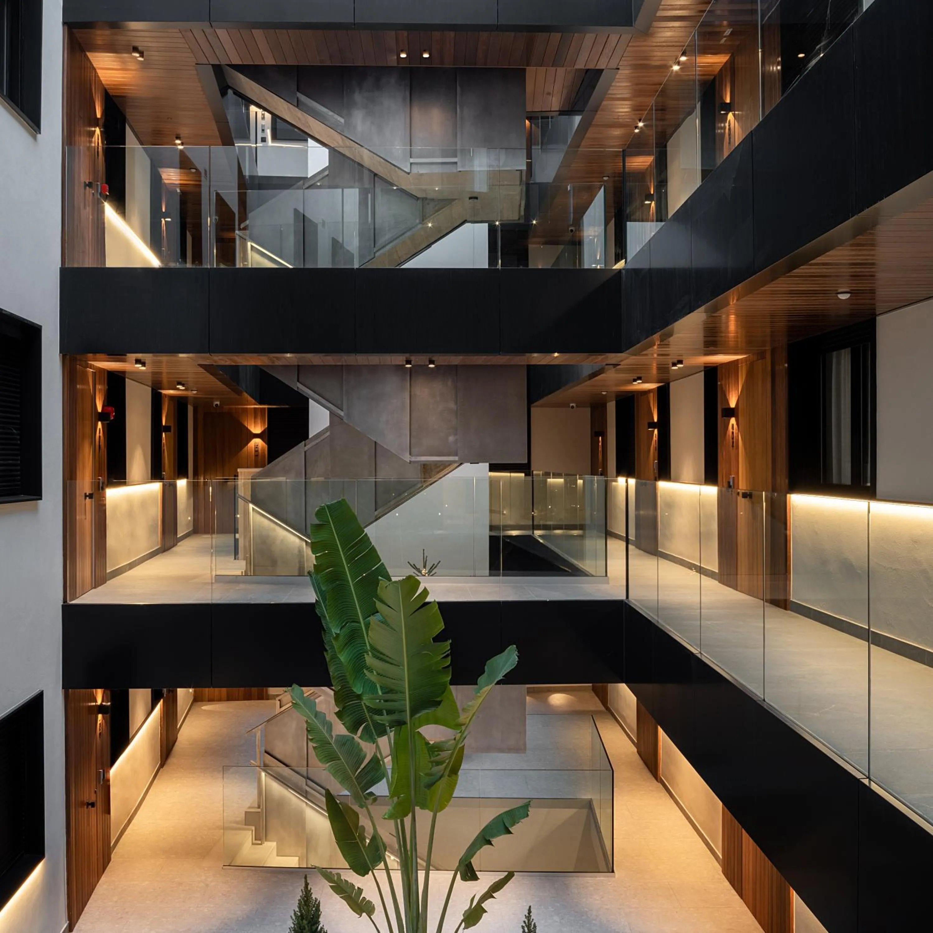 Patio, Bed in TocToc Suites Olof Palme - Viviendas Vacacionales