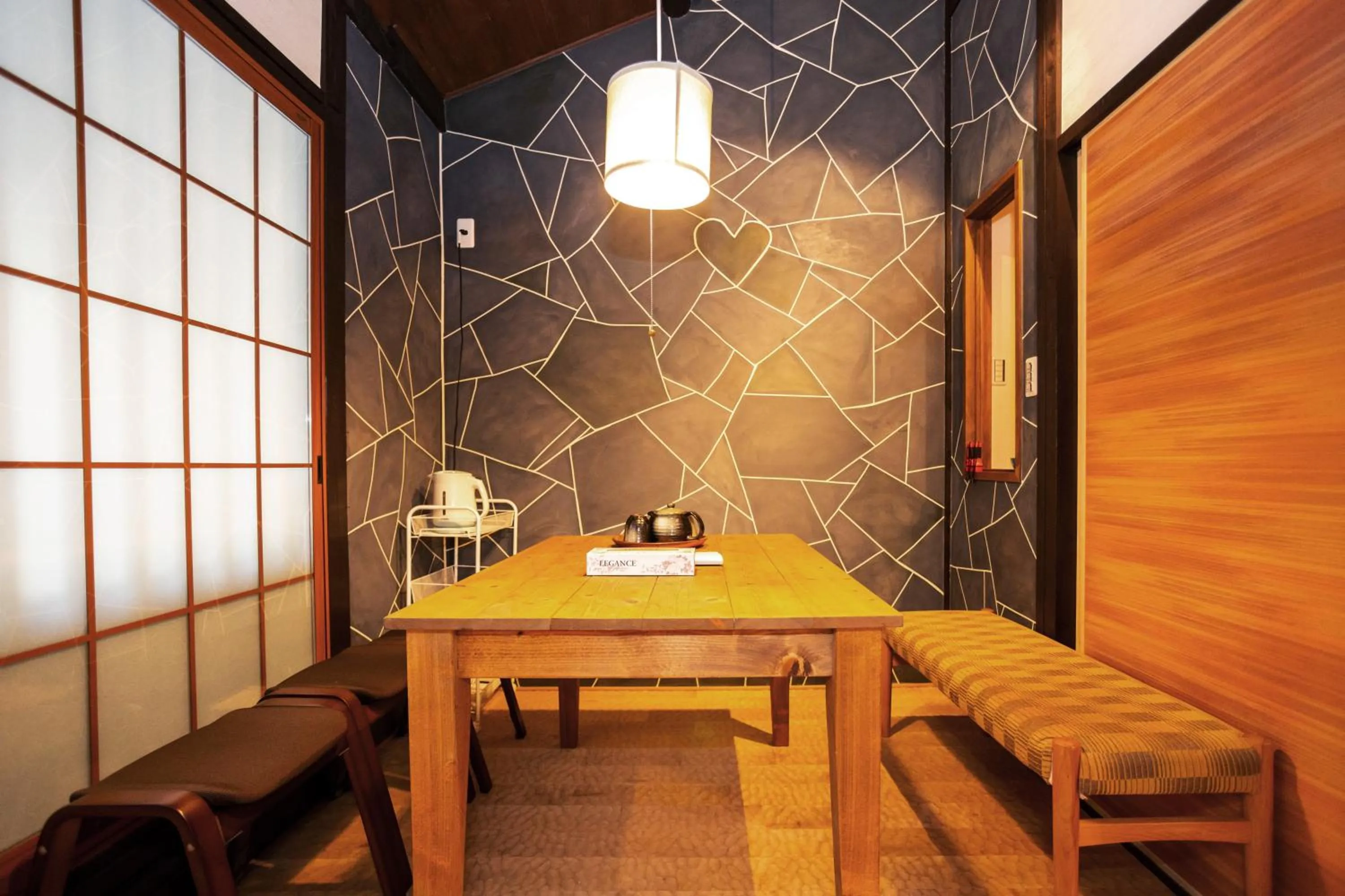 Dining area in INN Plus Toji Fushin