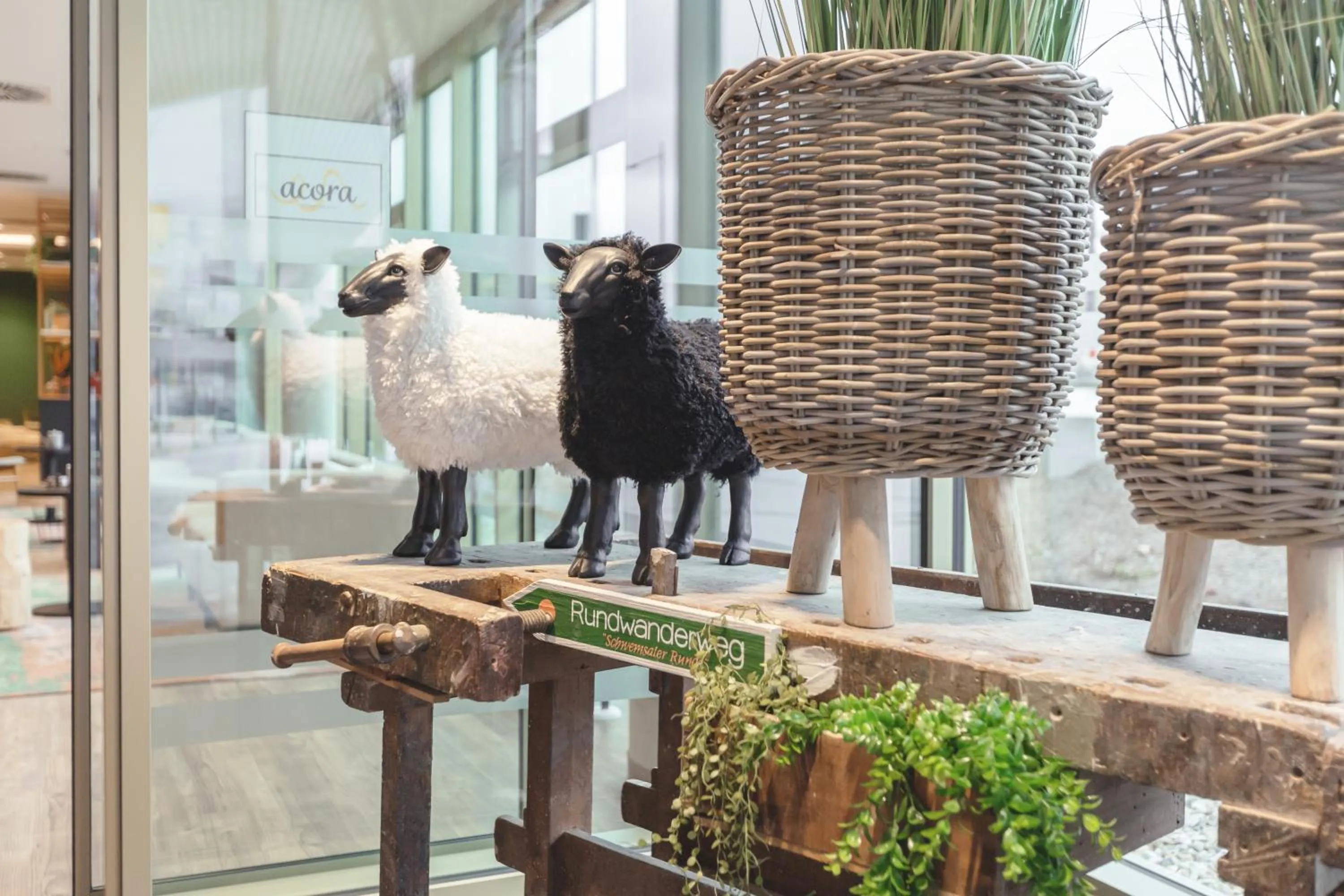 Lobby or reception in acora Potsdam Living the City