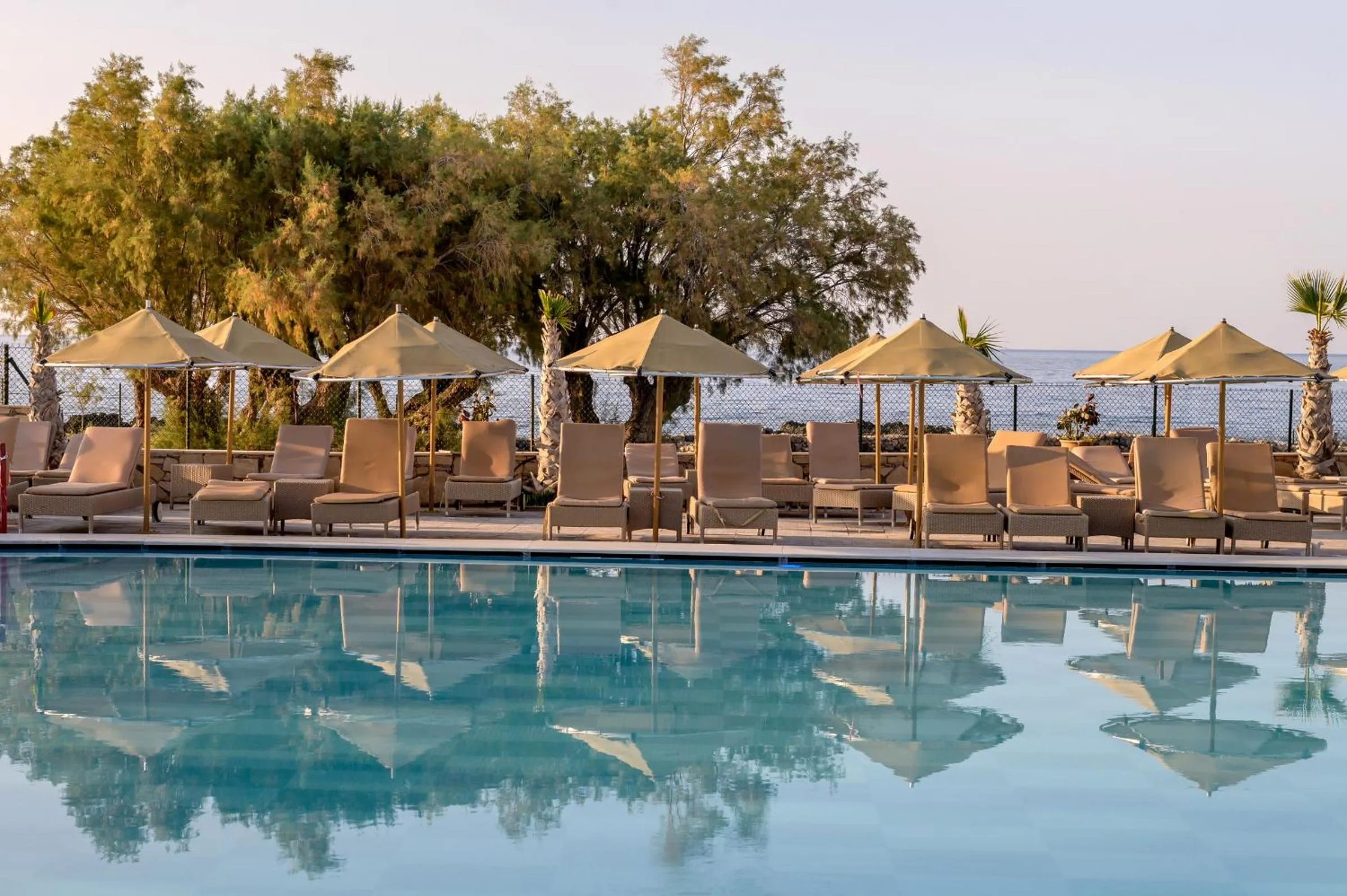 Swimming pool in SunBay Hotel
