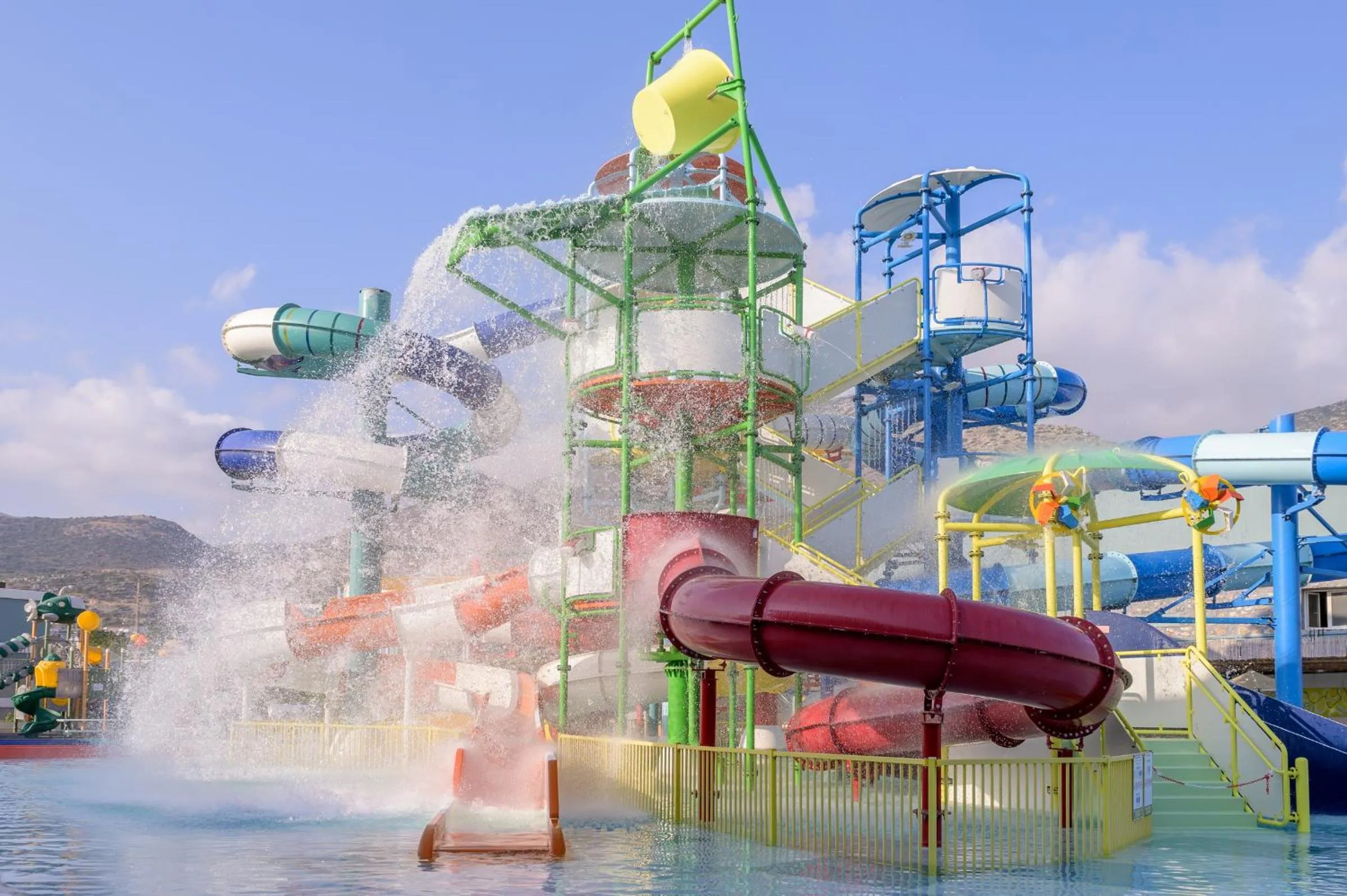 Aqua park in SunBay Hotel