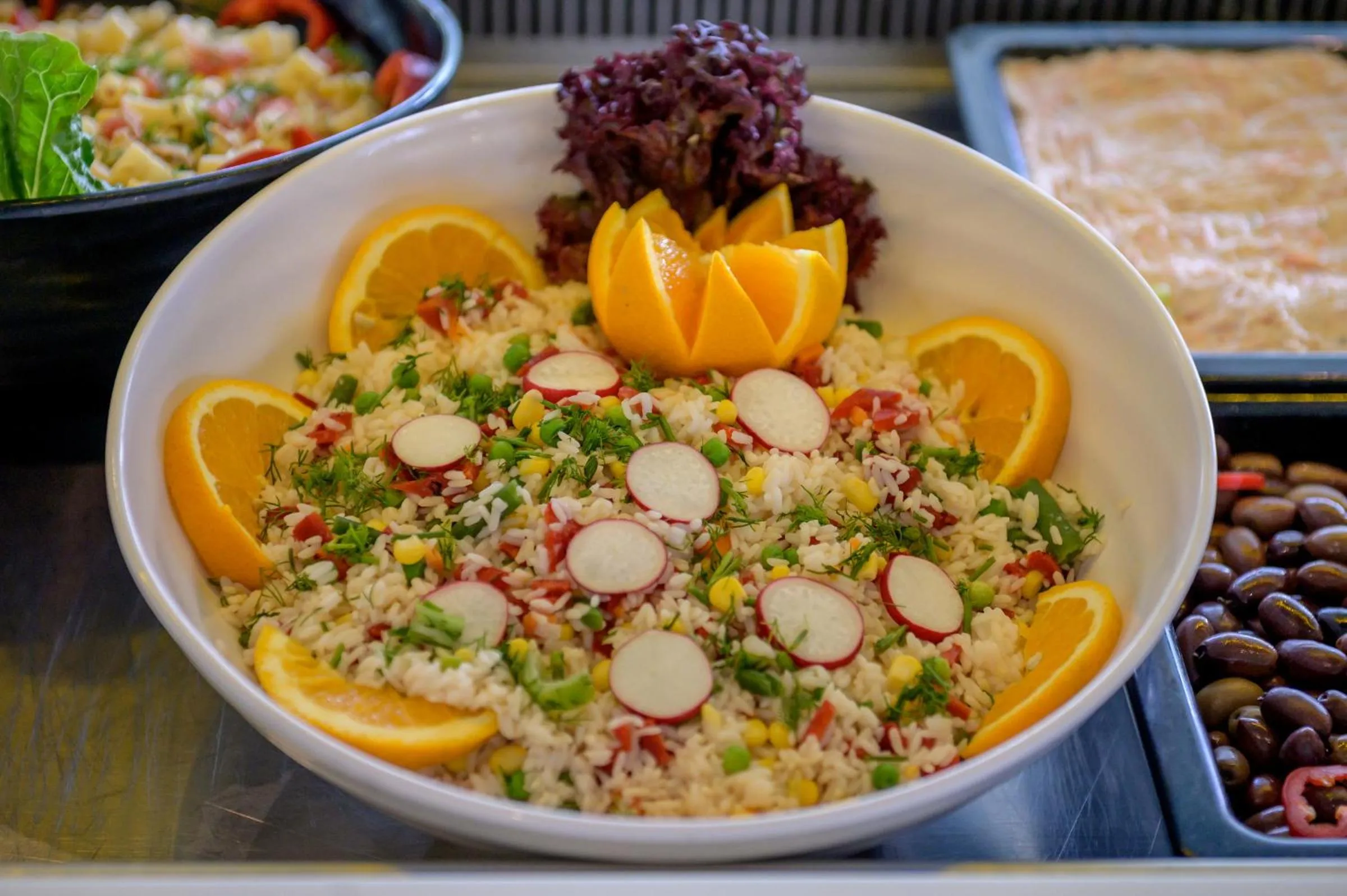 Food close-up in SunBay Hotel