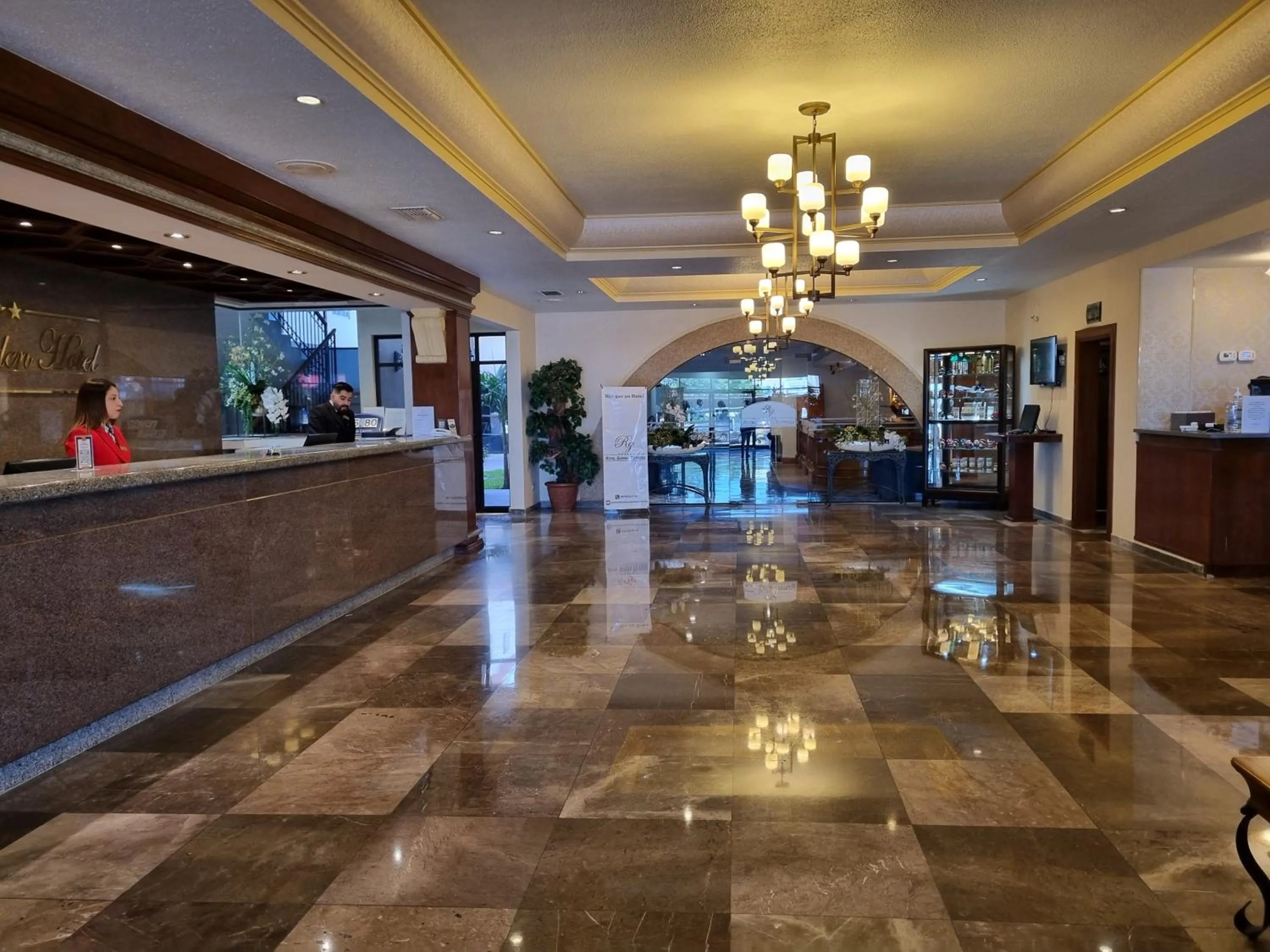 Lobby or reception in Royal Garden Reynosa