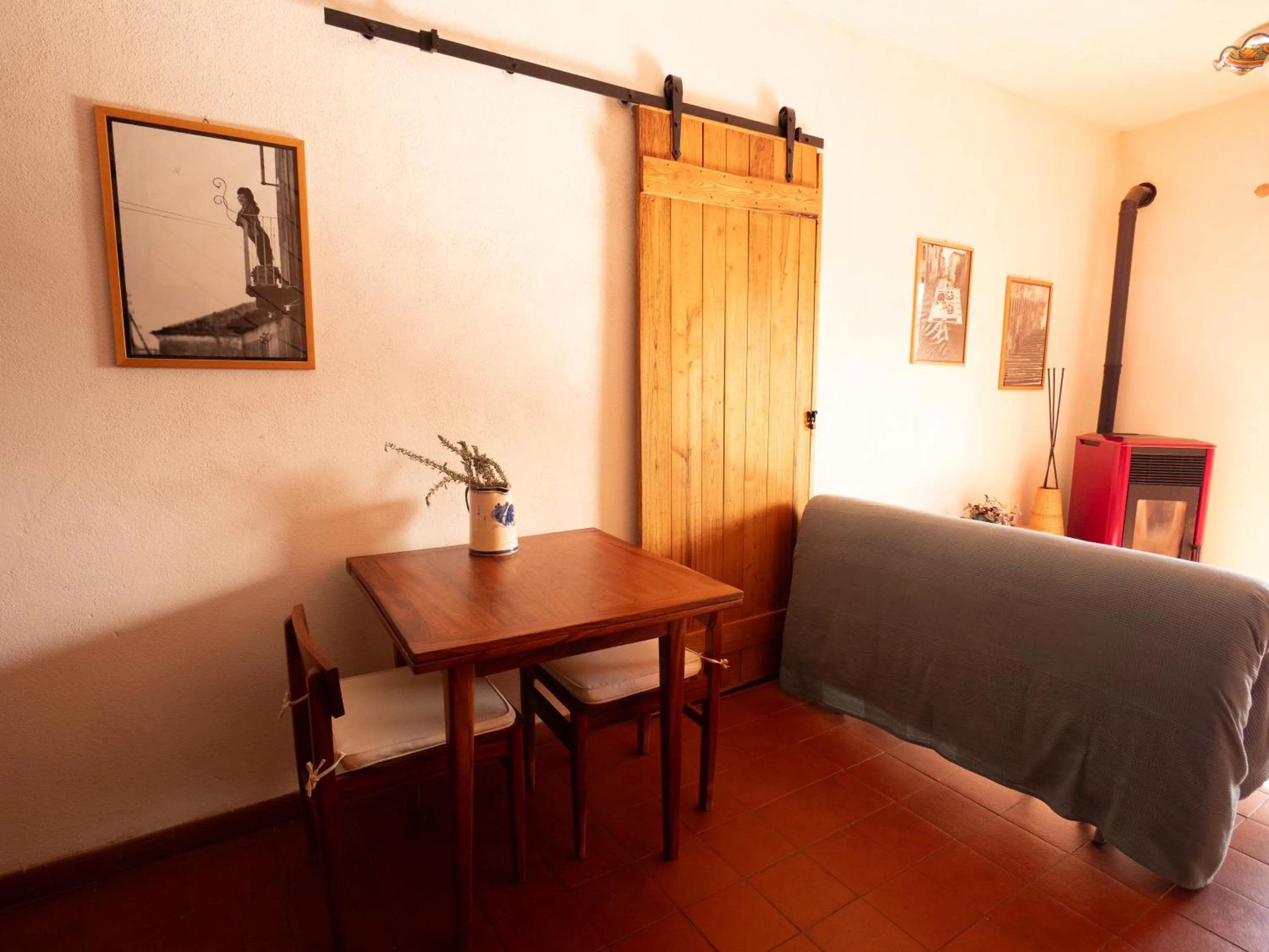 Living room in Casa Etnea