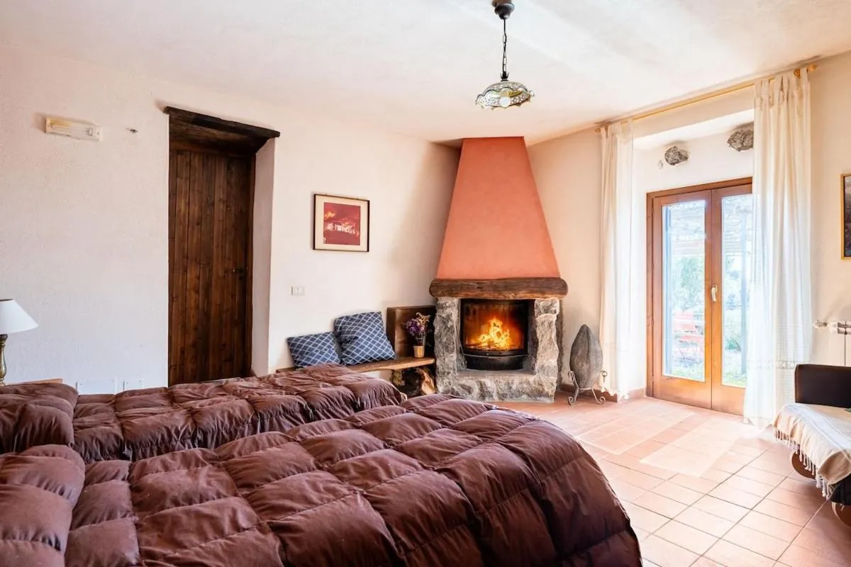 Bedroom, Bed in Casa Etnea