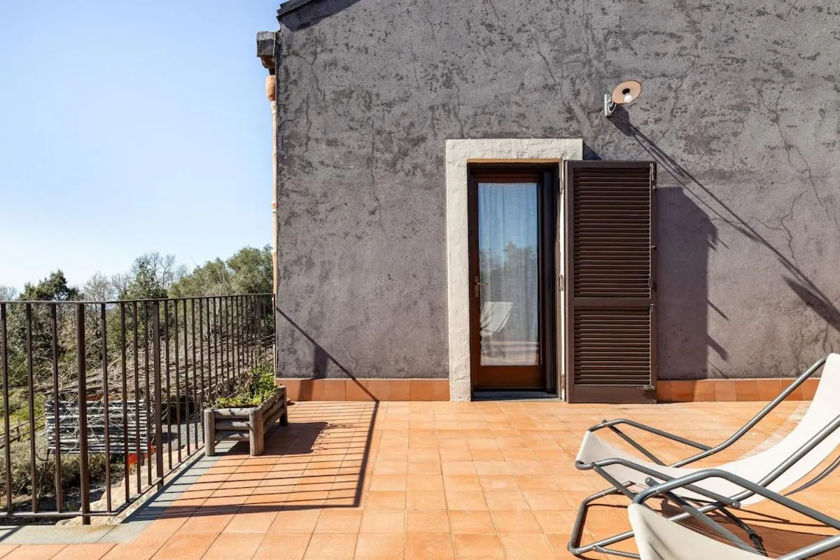 Balcony/Terrace in Casa Etnea