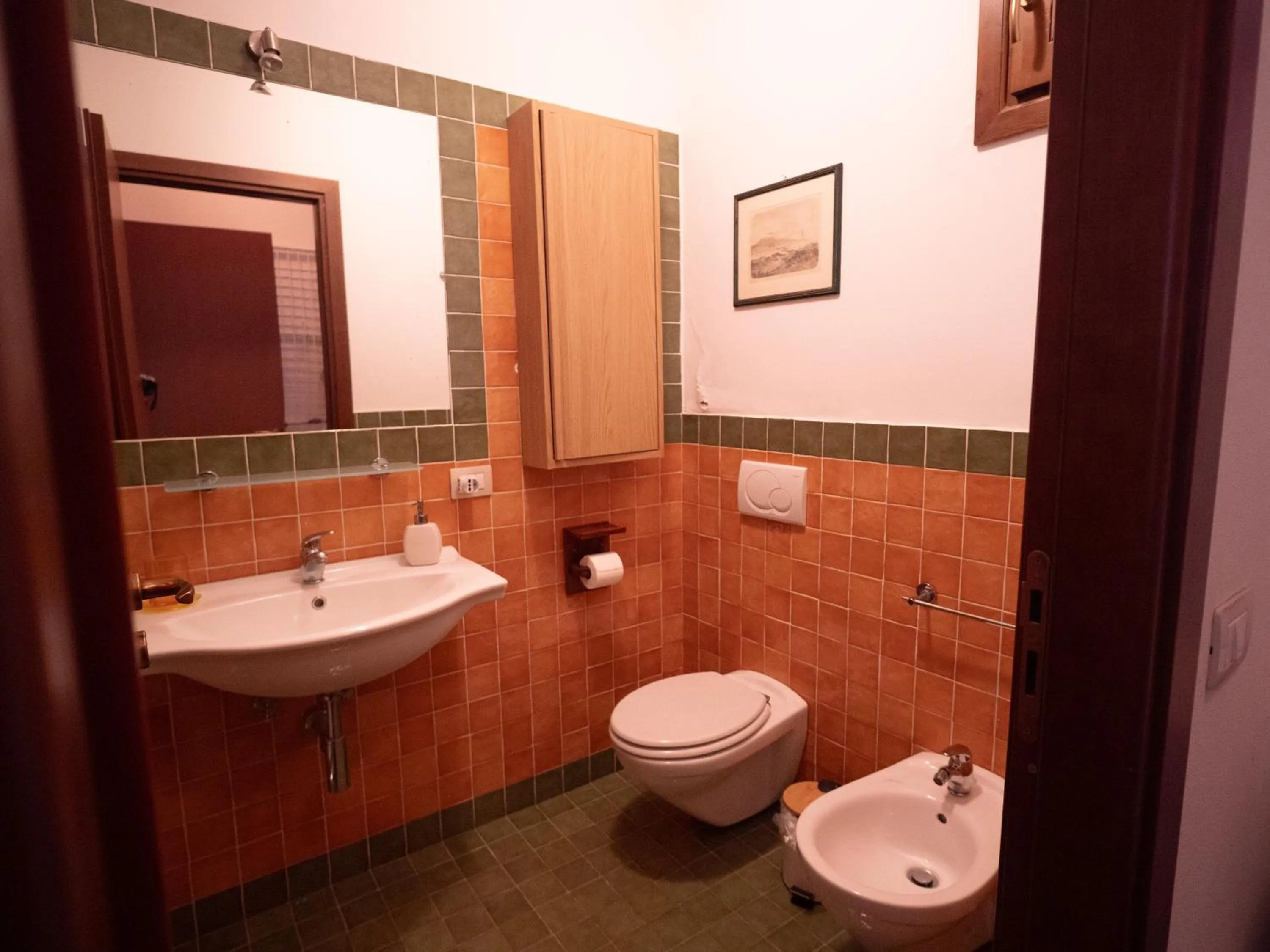 Bathroom in Casa Etnea