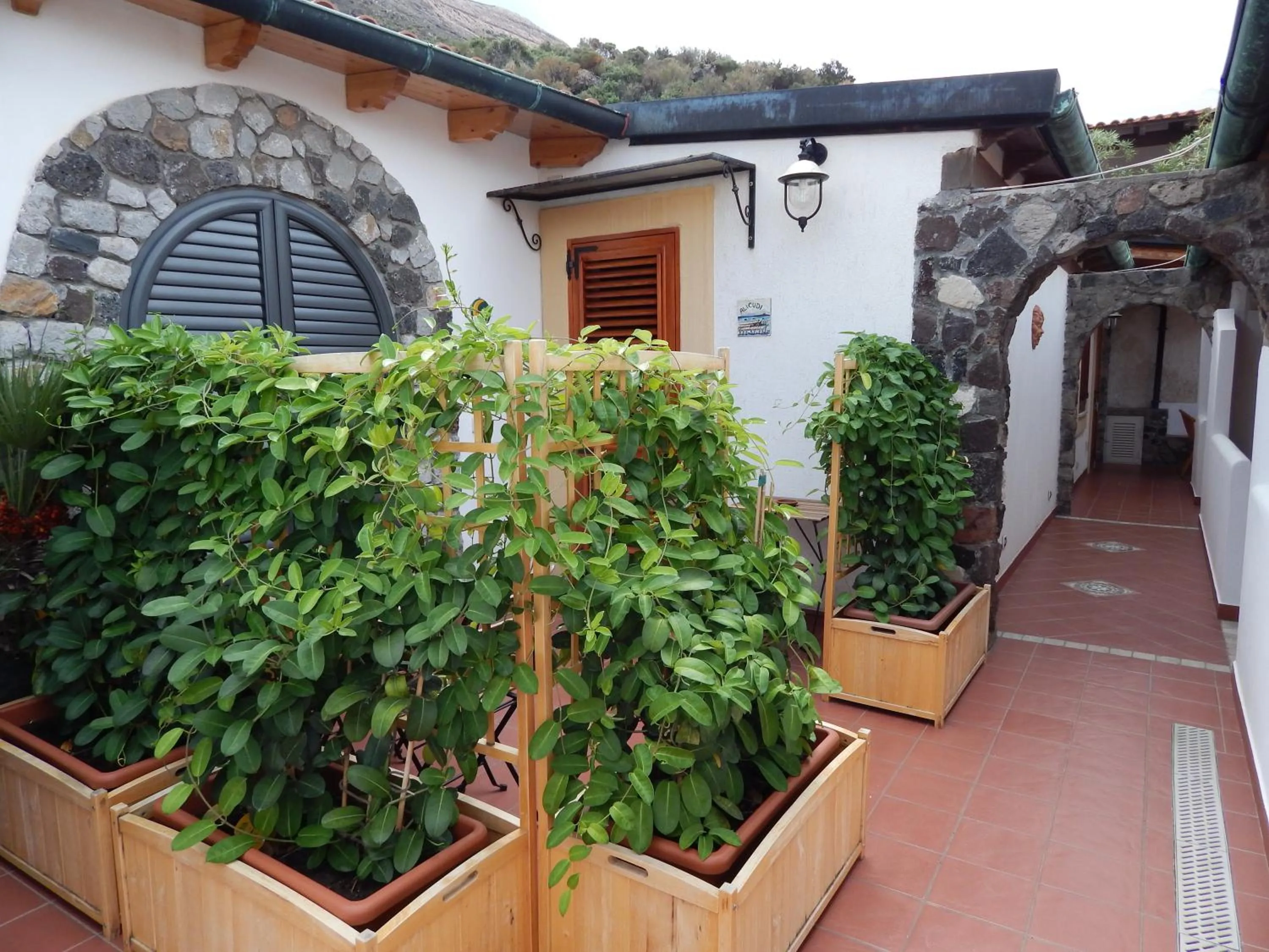 Decorative detail in Casa Arcada