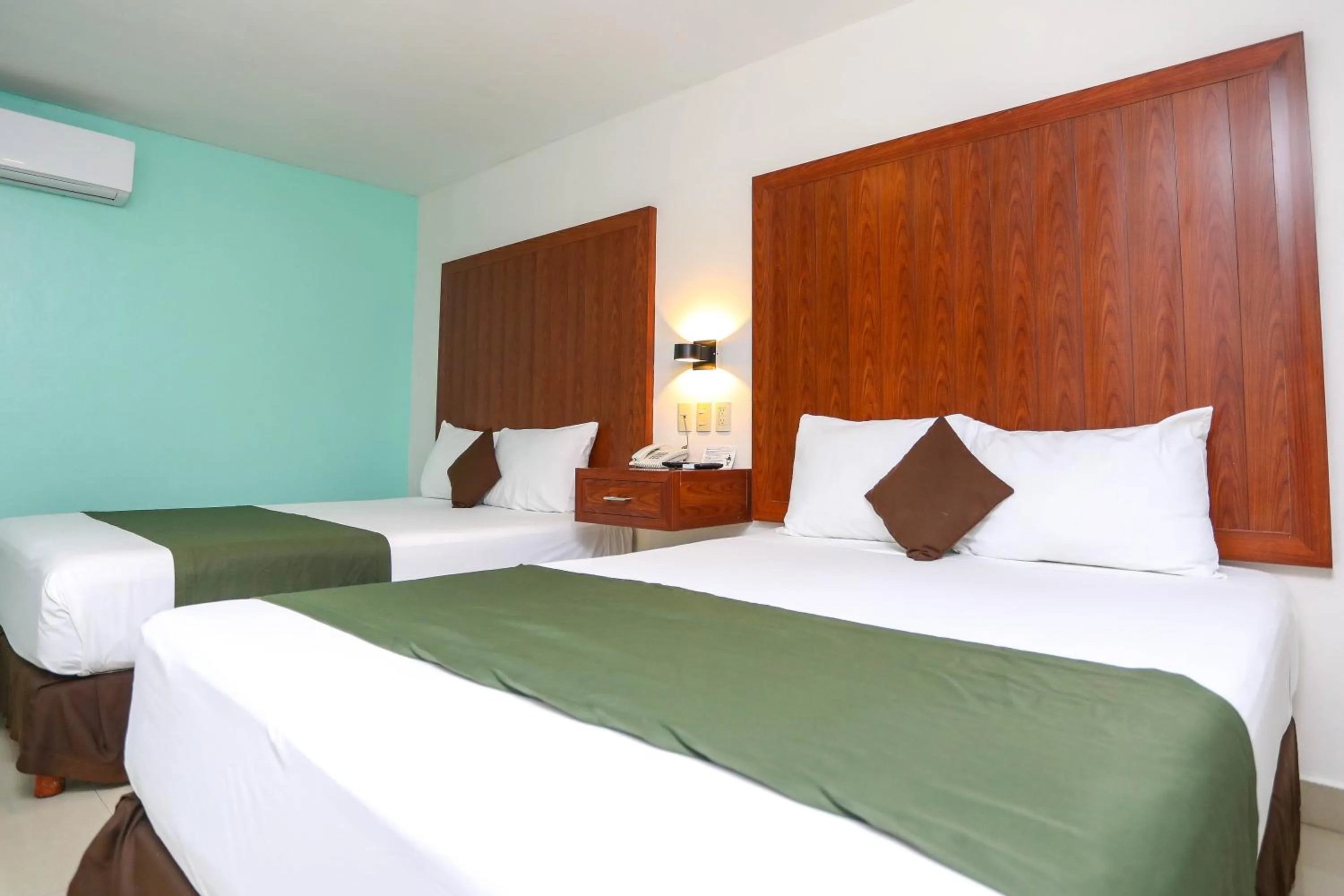 Bed in Terracaribe Hotel Boutique