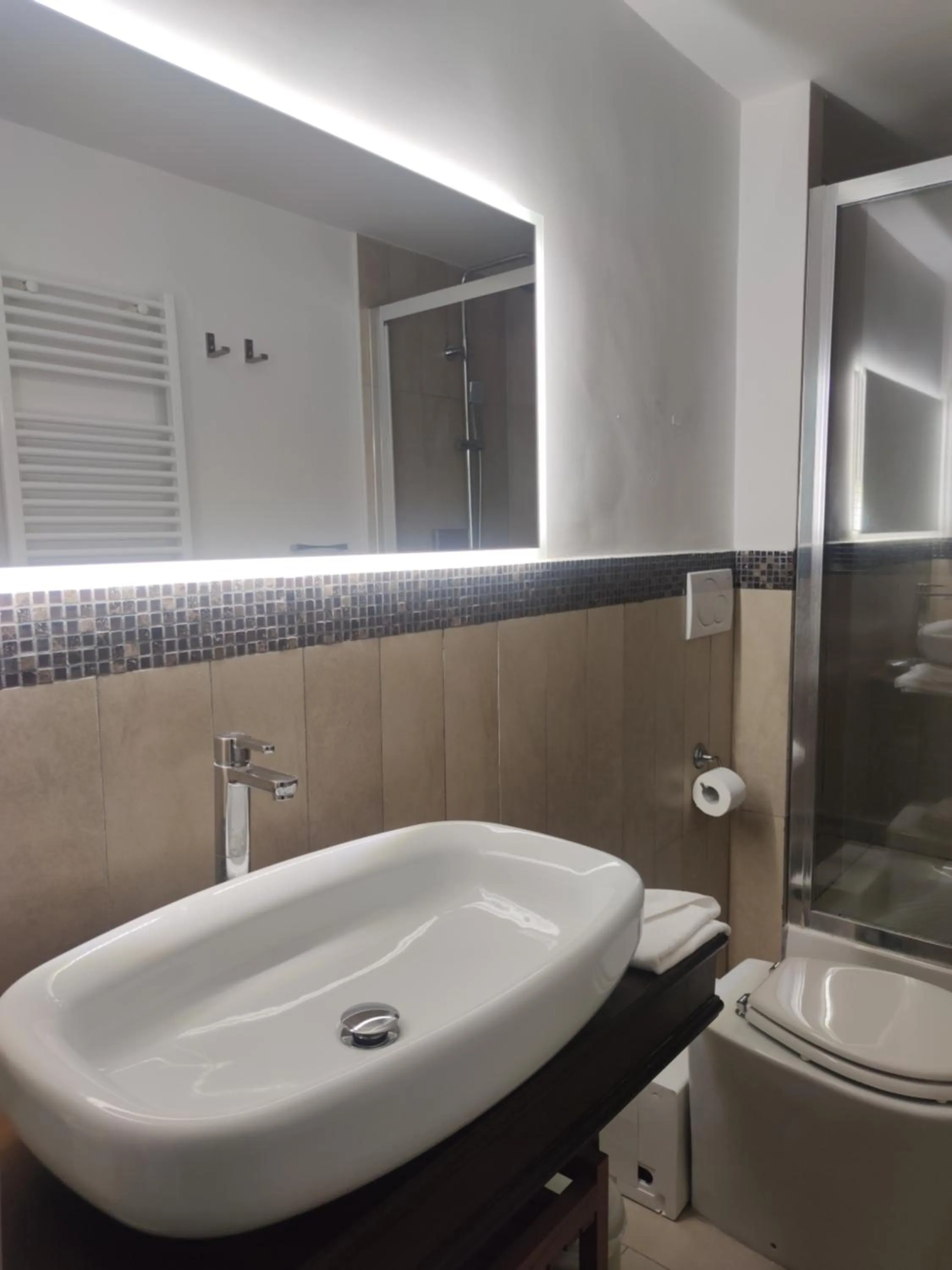 Bathroom in Rhome Hosting