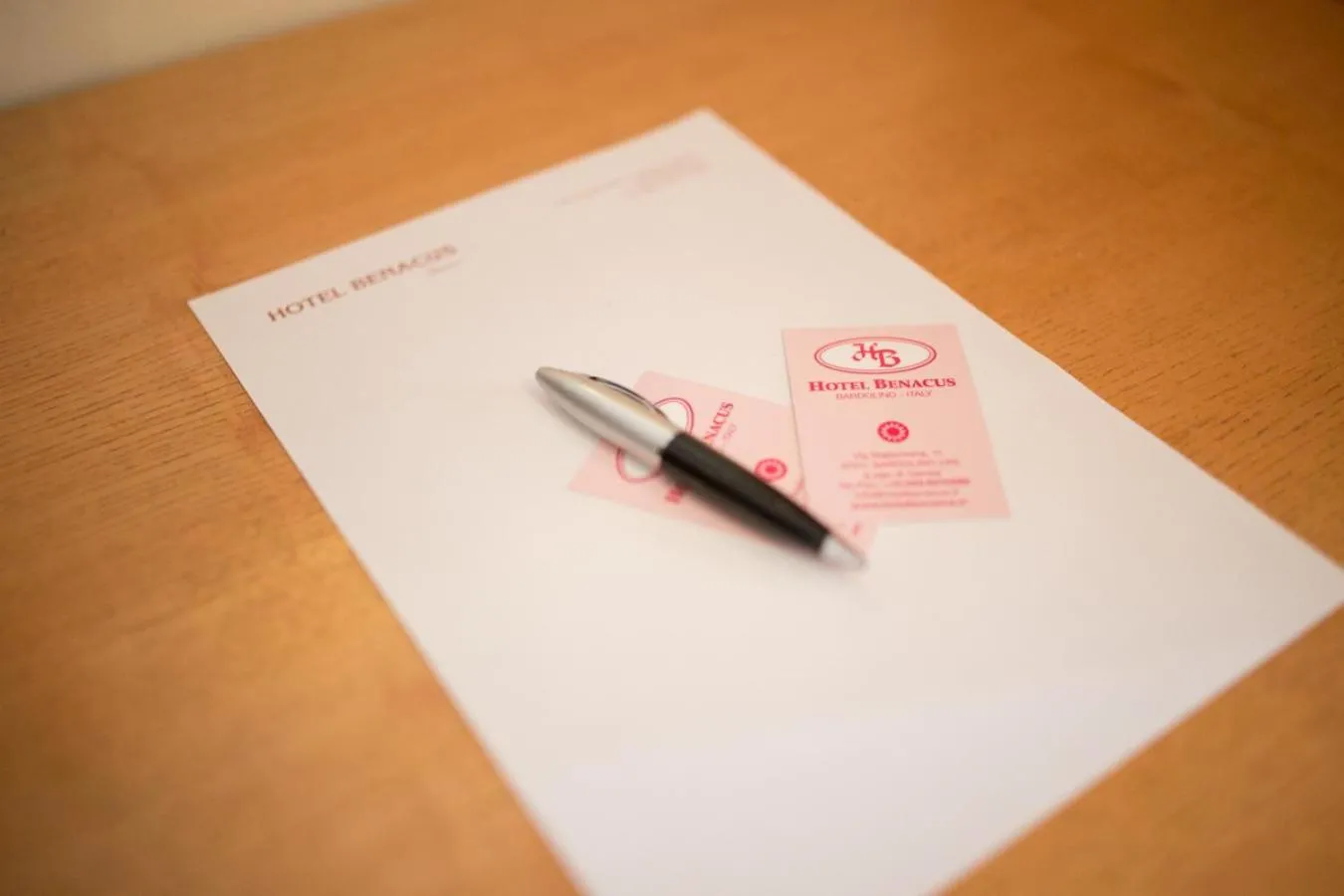 Certificate/Award in Hotel Benacus