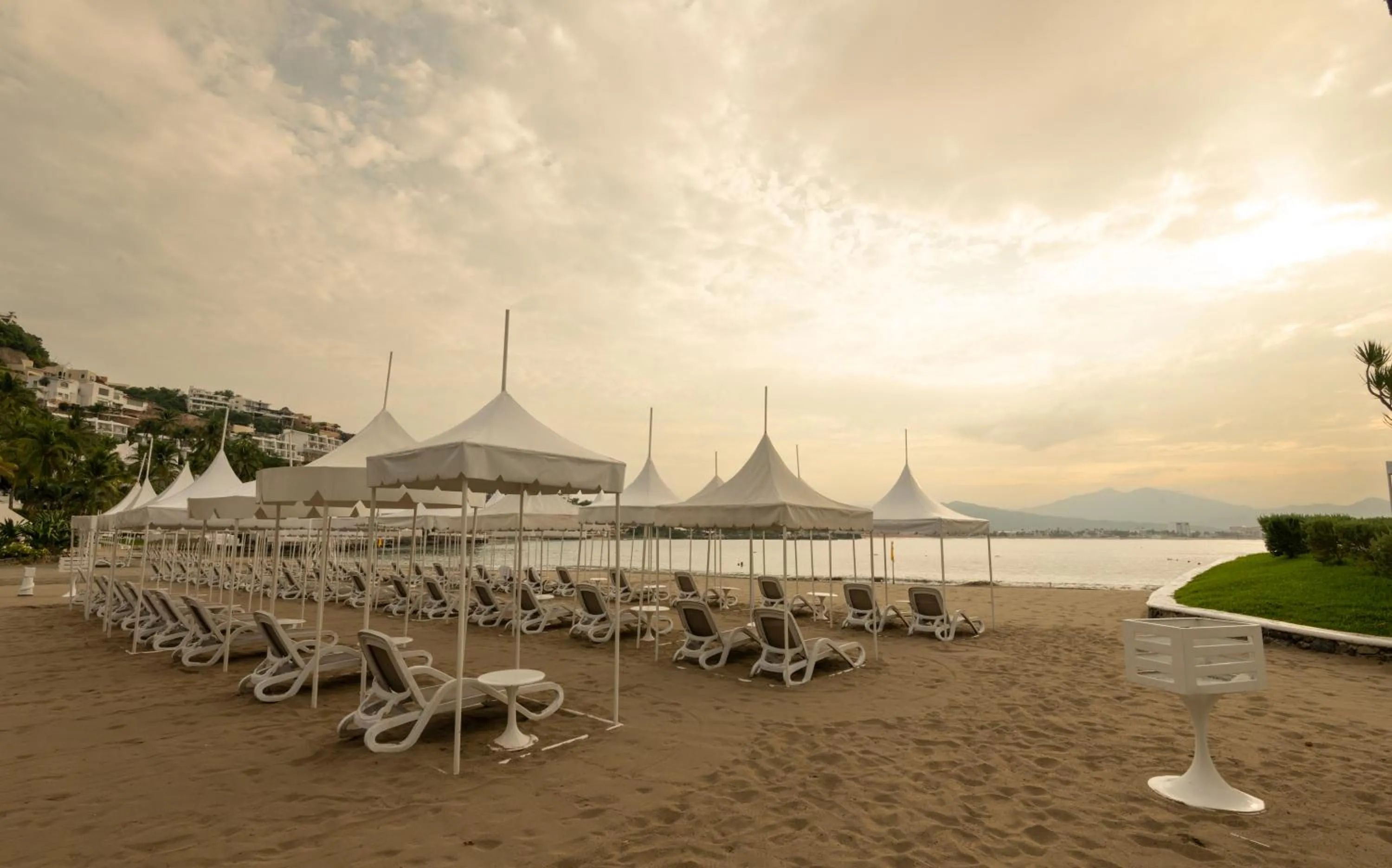 Beach in Las Hadas by Brisas