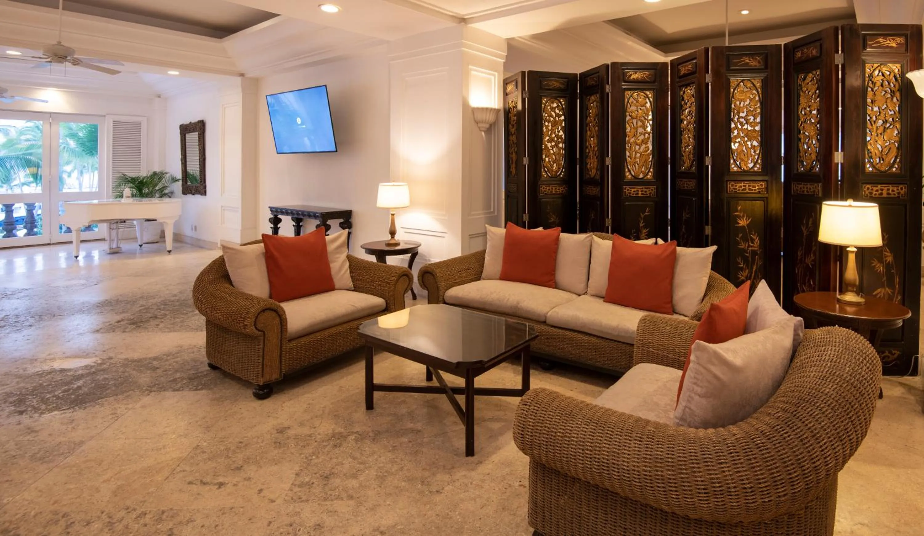 Lobby or reception in Las Hadas by Brisas