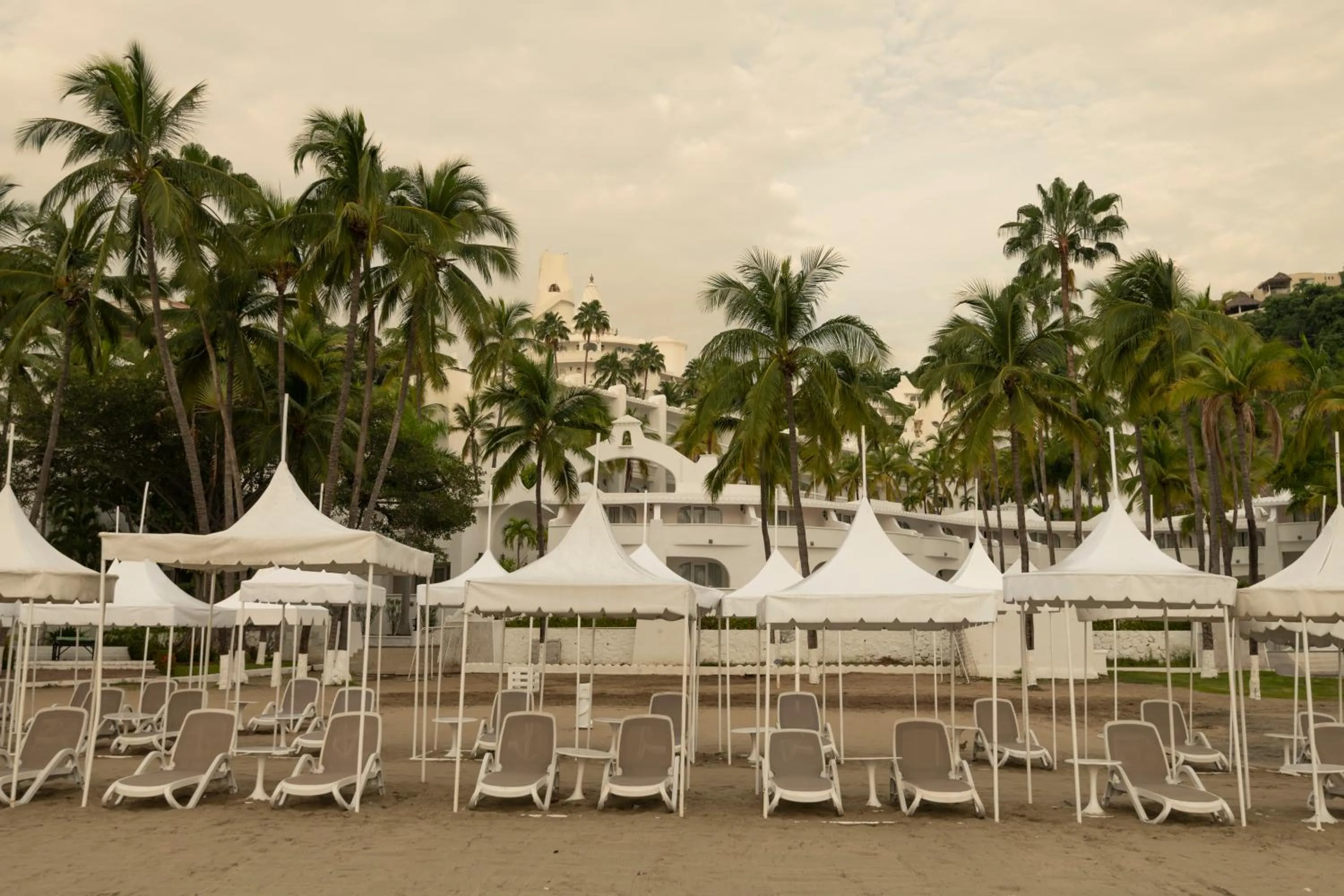Beach in Las Hadas by Brisas