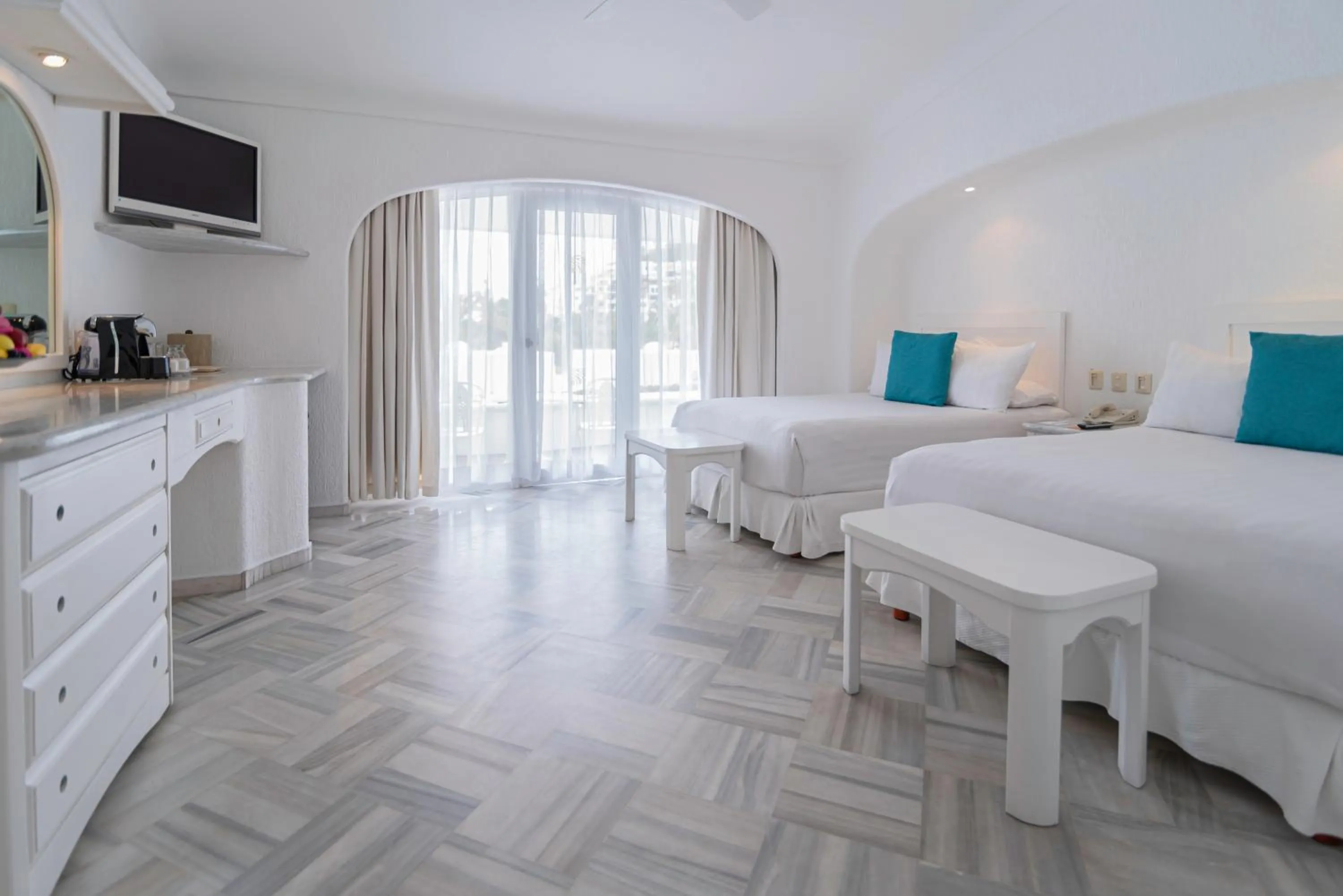 Bedroom, Bed in Las Hadas by Brisas