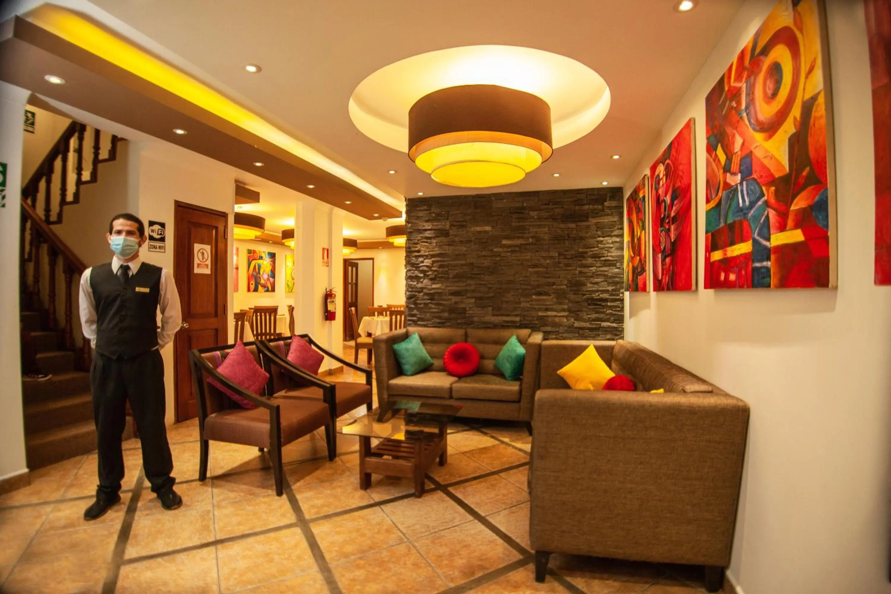 Lobby or reception in INTIWATANA EL TAMBO ***