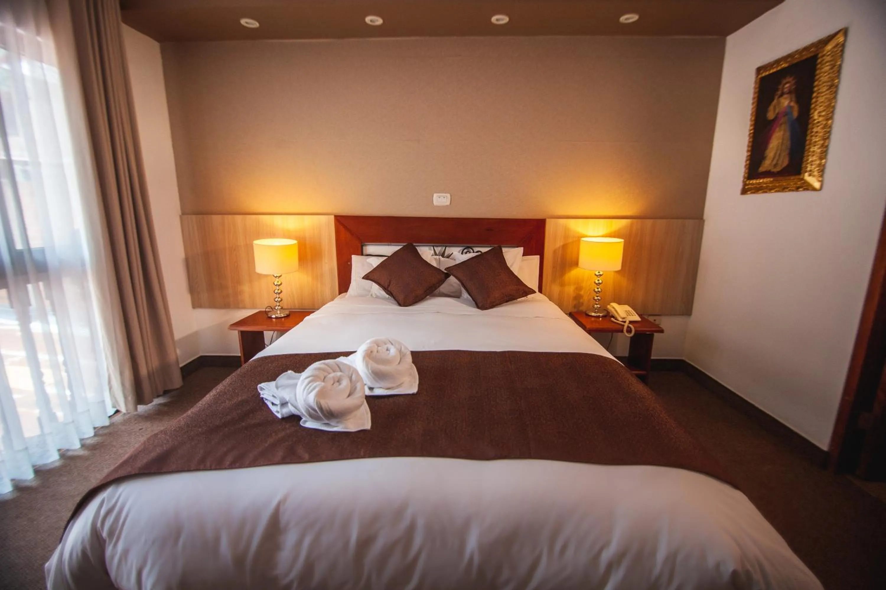 Bed in INTIWATANA EL TAMBO ***