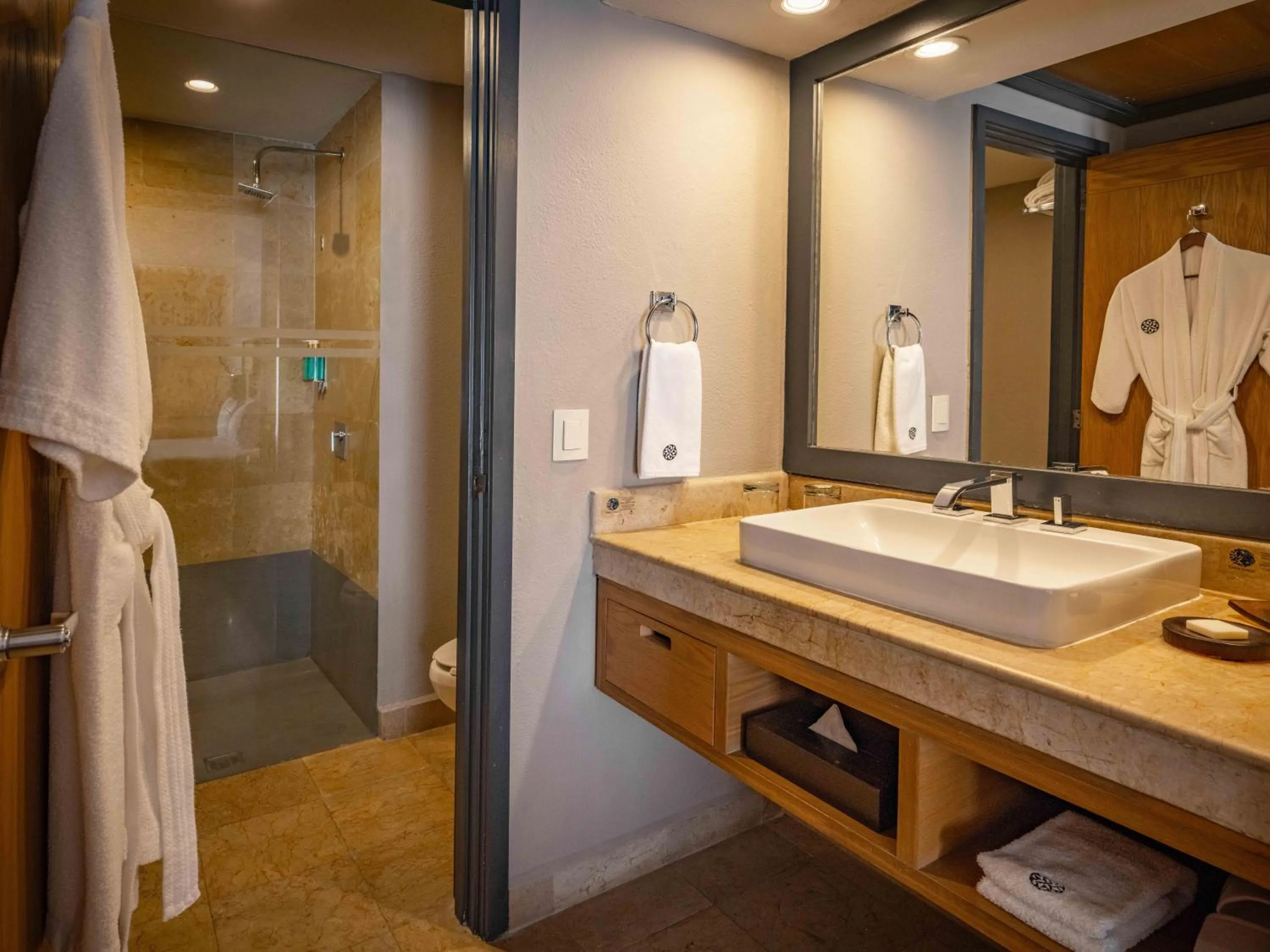 Shower in Galería Plaza Veracruz