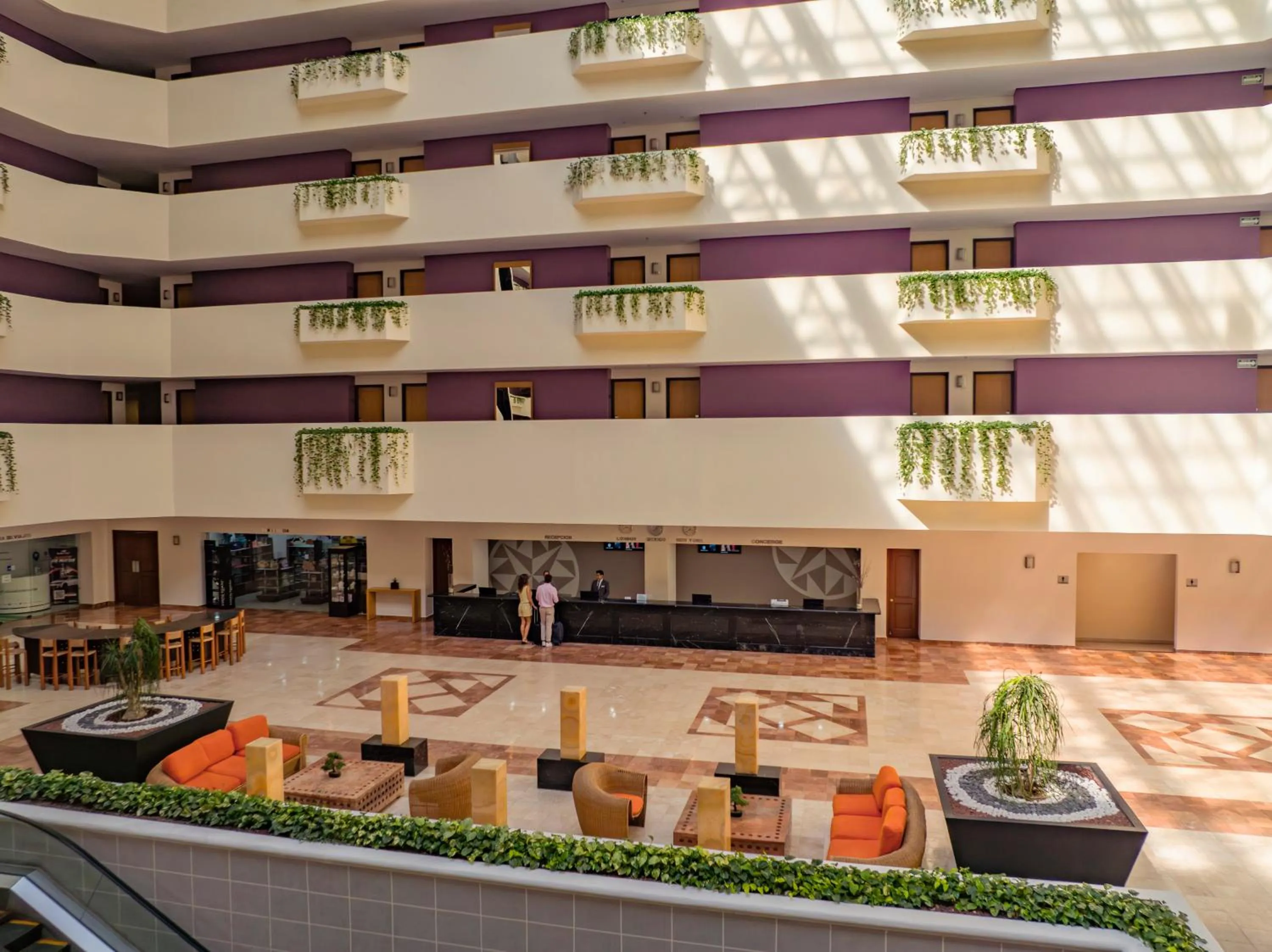 Decorative detail in Galería Plaza Veracruz