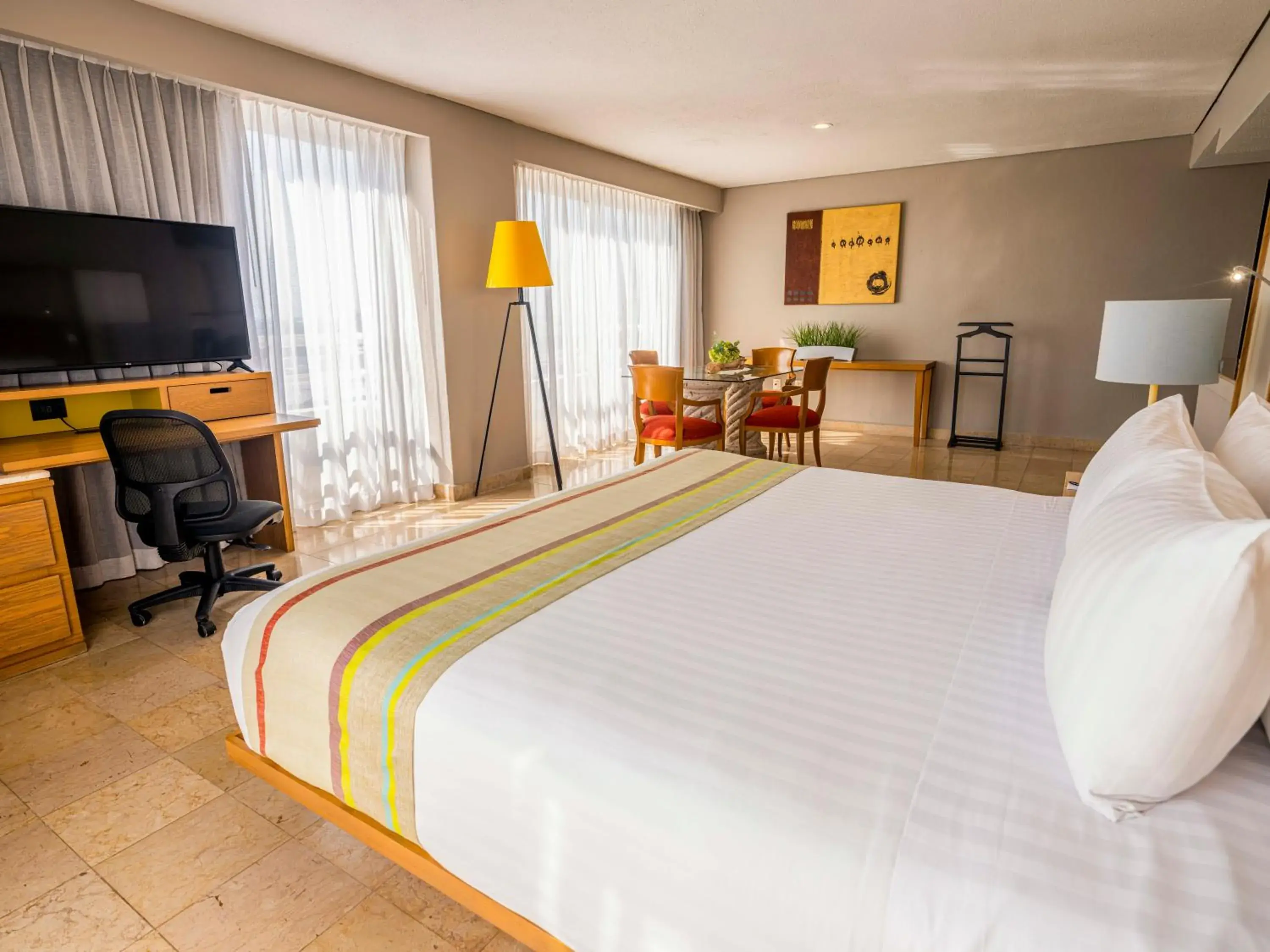 Bedroom, Bed in Galería Plaza Veracruz Bedroom, Bed in Galería Plaza Veracruz