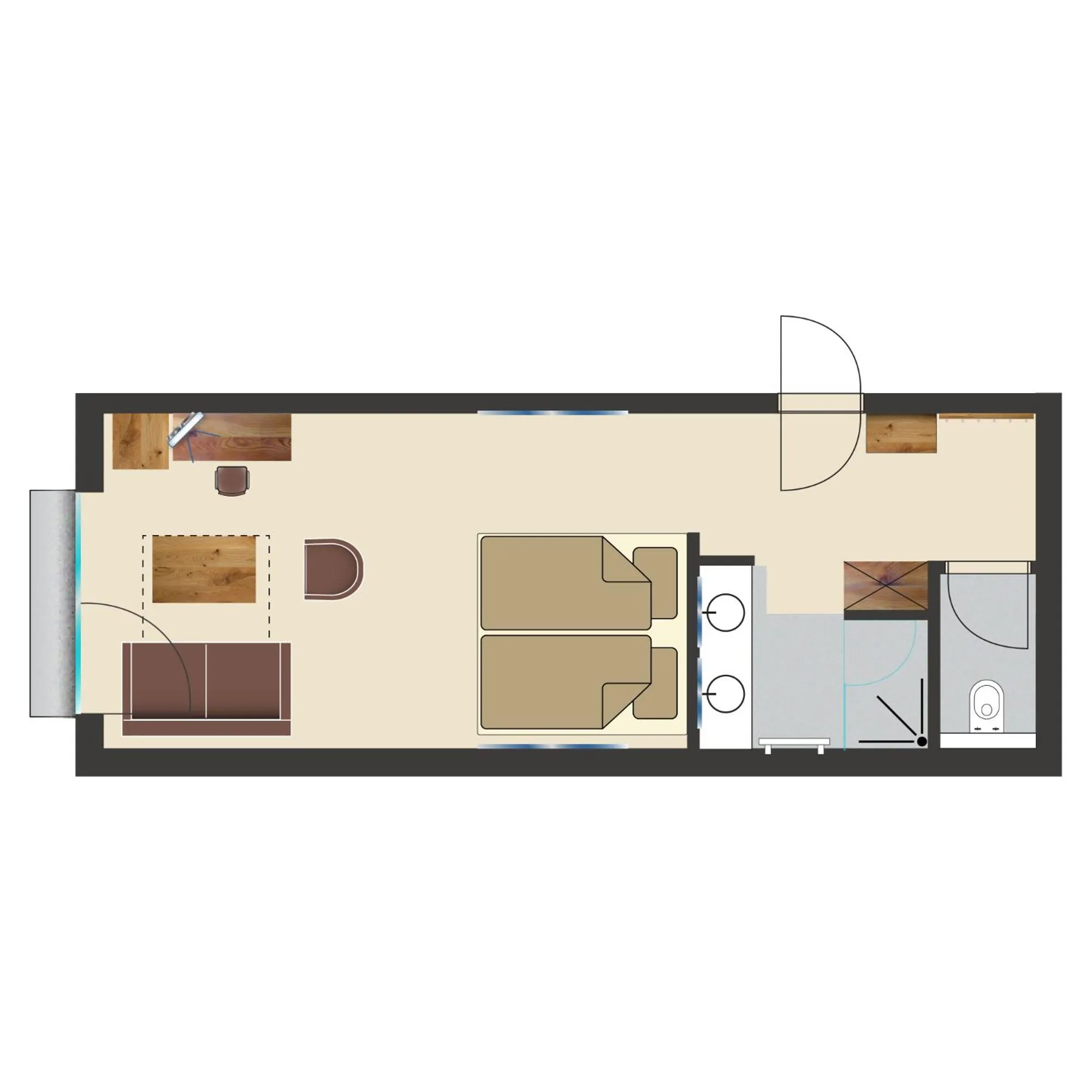 Floor plan in Sporthotel Snowwhite