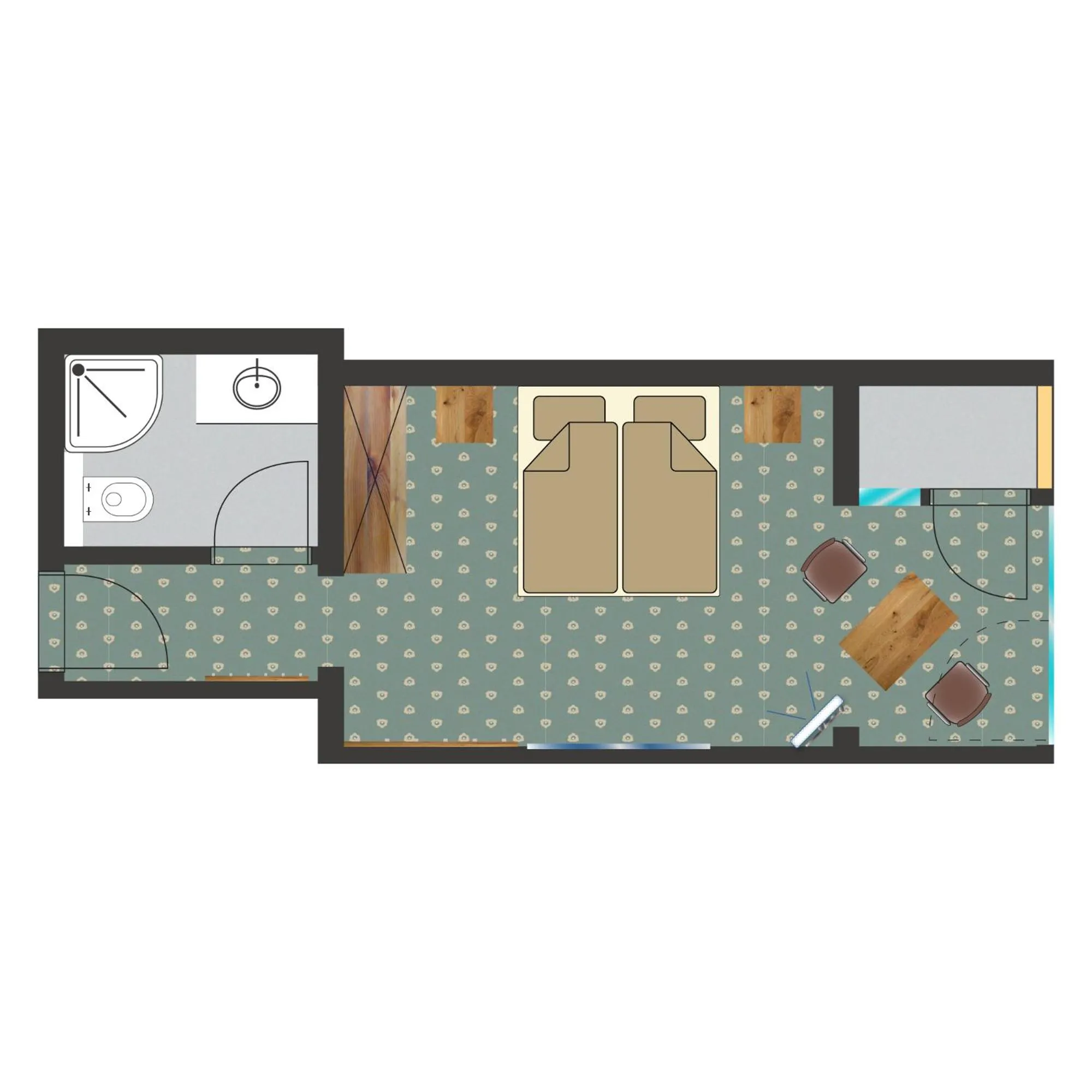 Floor plan in Sporthotel Snowwhite