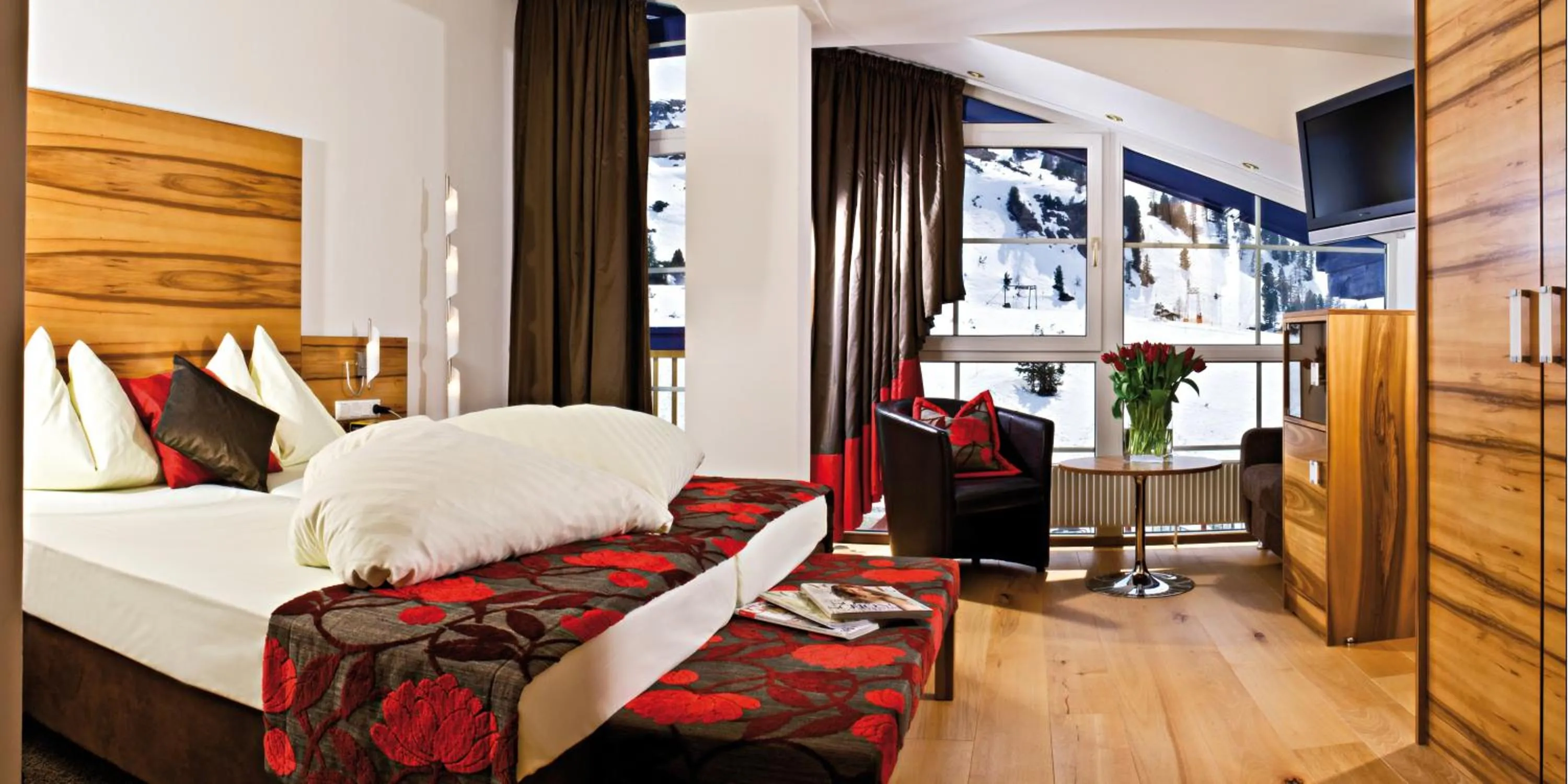 Bed in Sporthotel Snowwhite