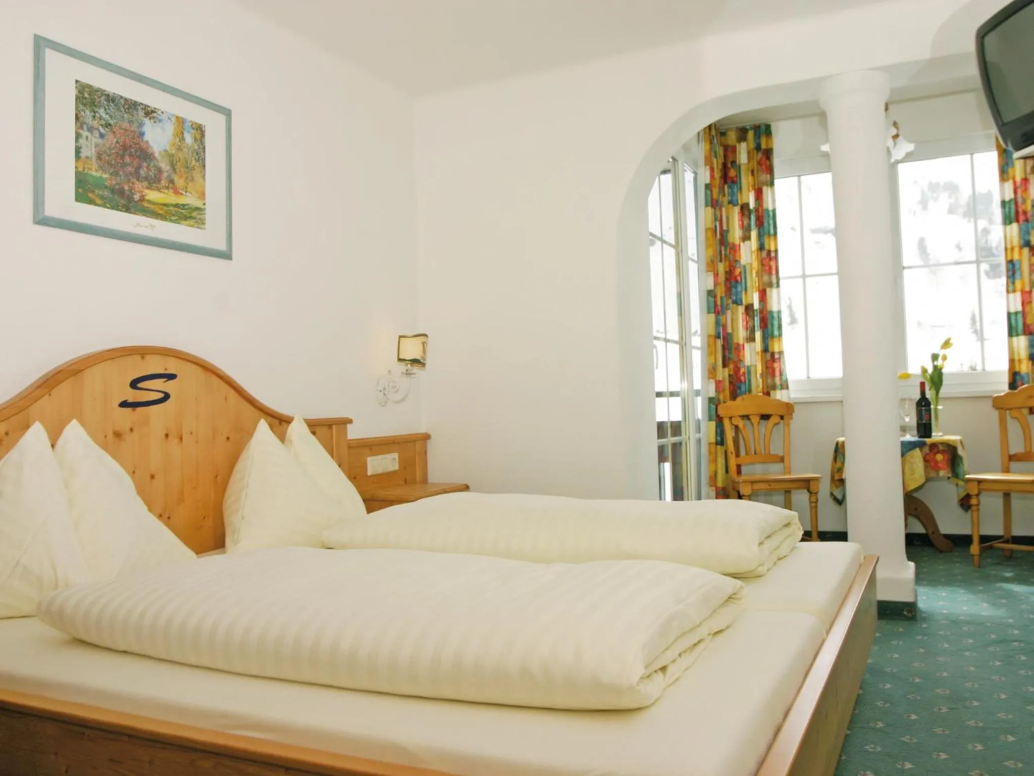 Bed in Sporthotel Snowwhite