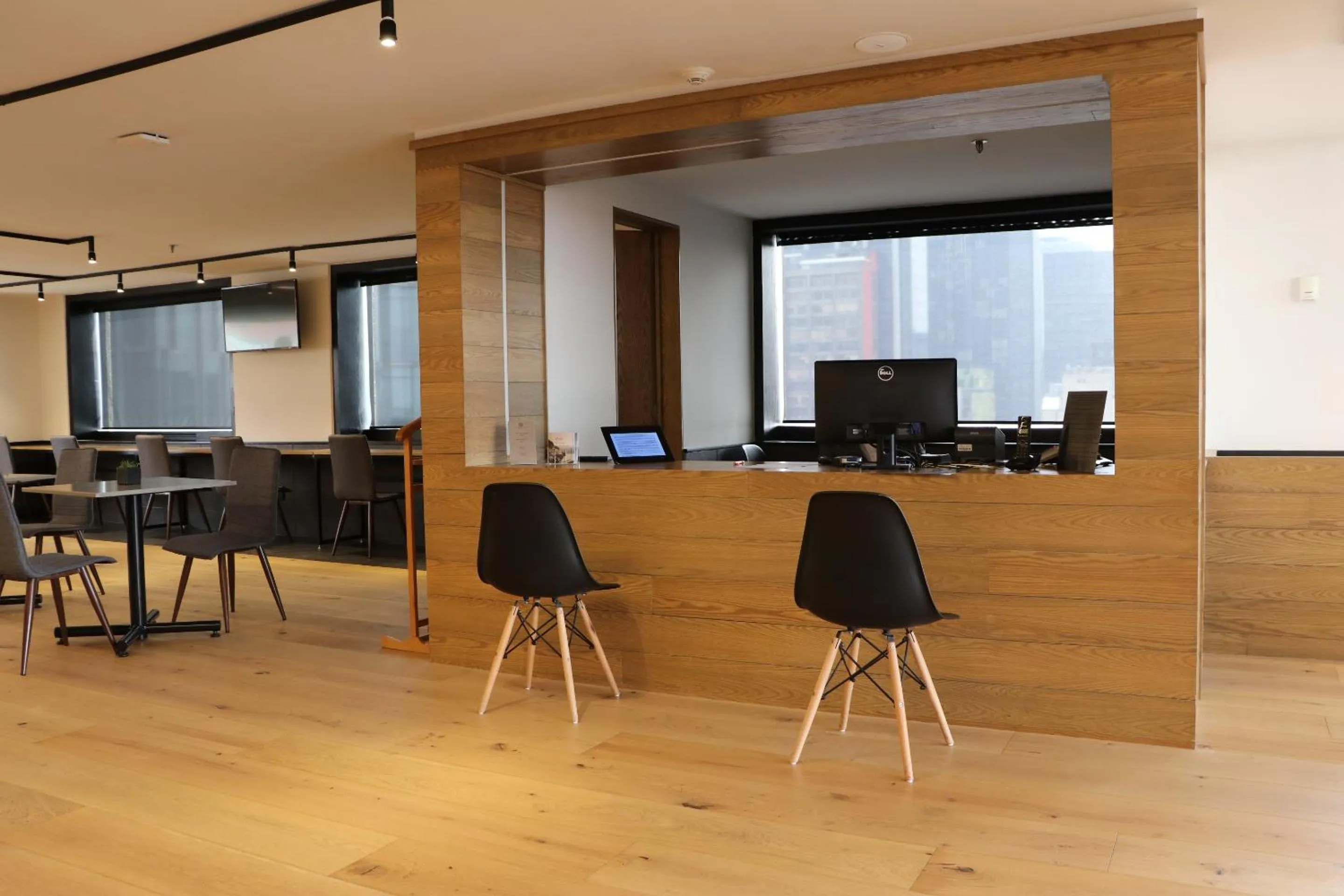 Lounge or bar in Galeria Plaza Reforma