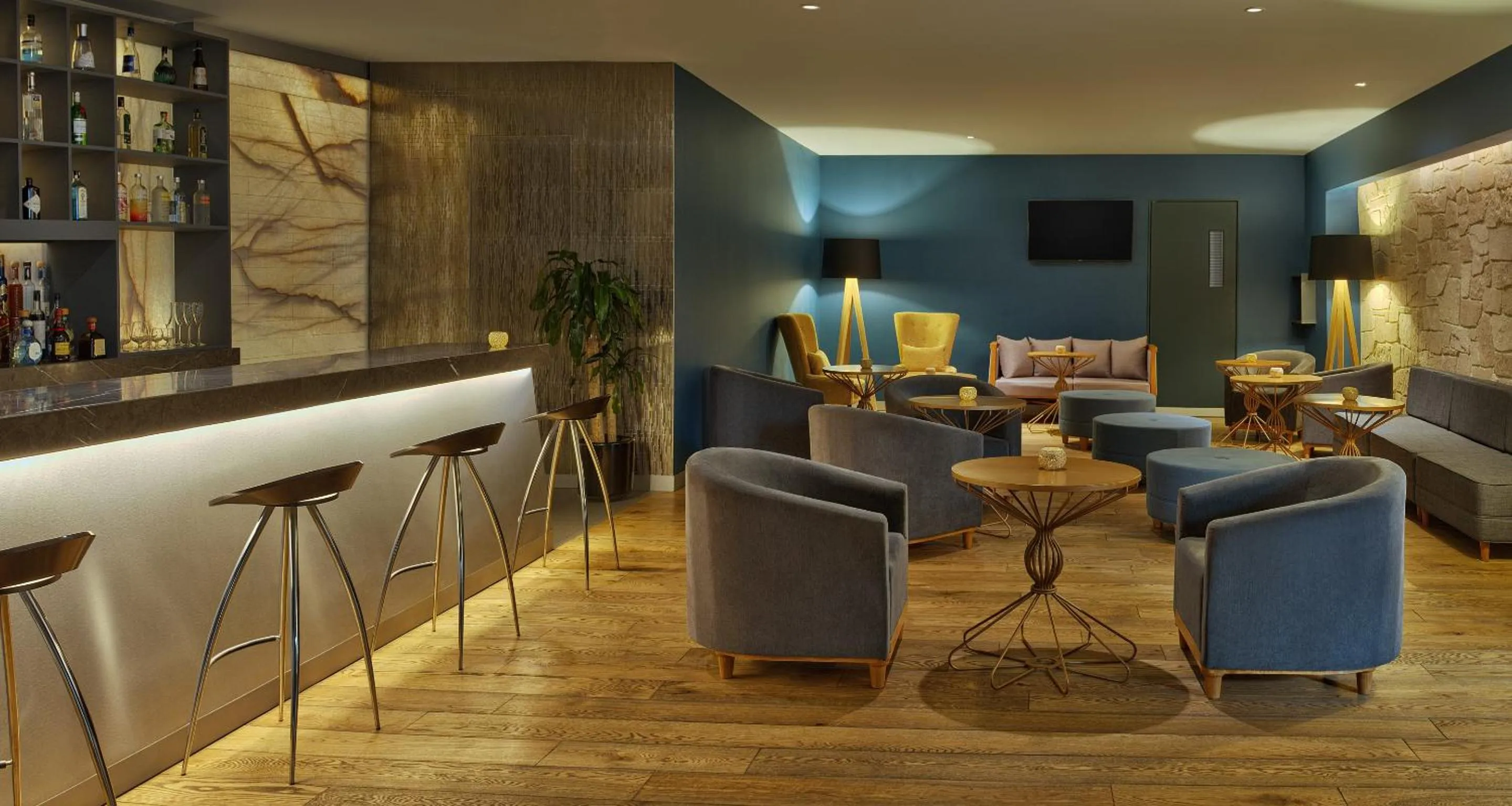 Lounge or bar in Galeria Plaza Reforma