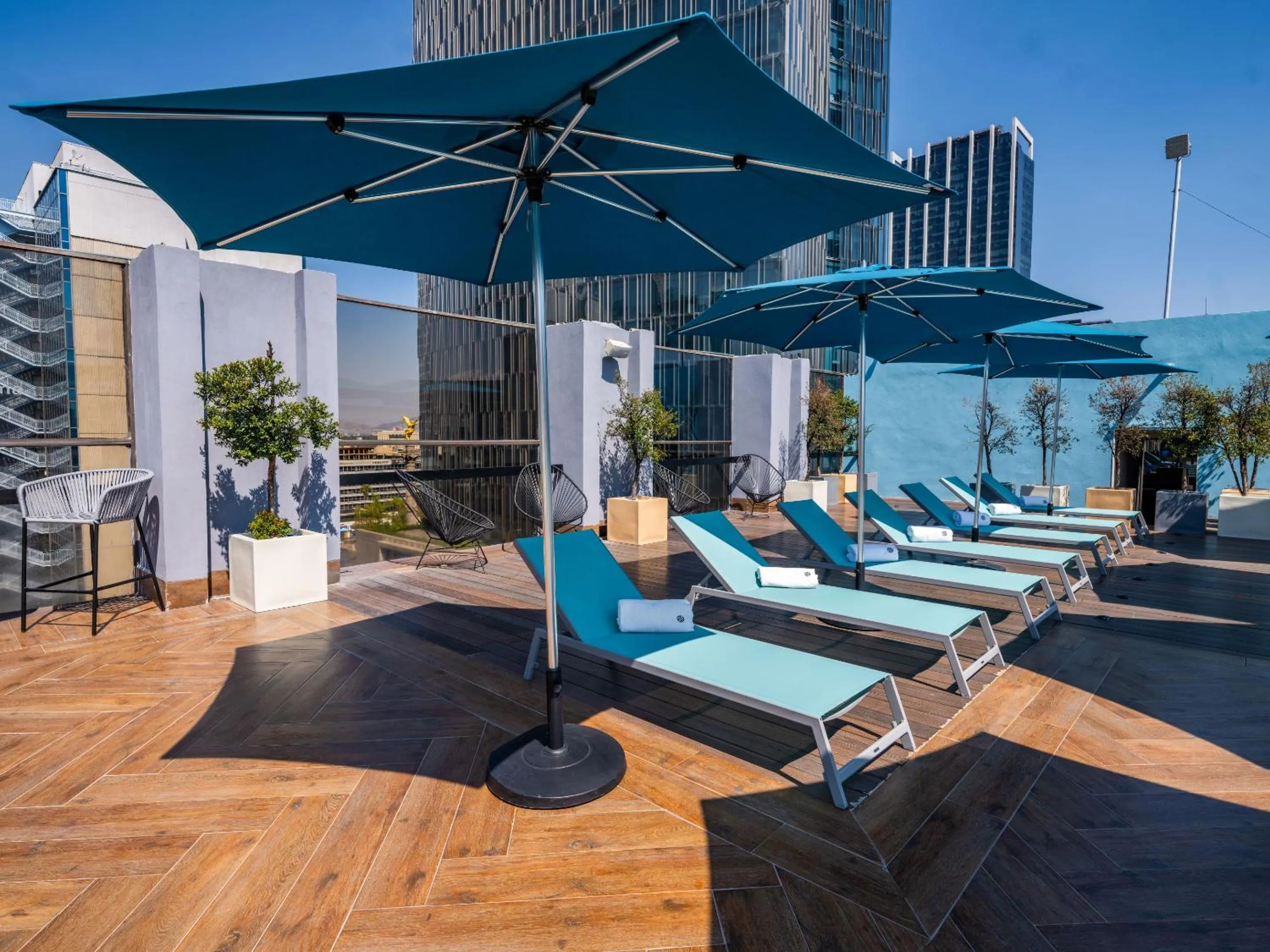 Swimming pool in Galeria Plaza Reforma