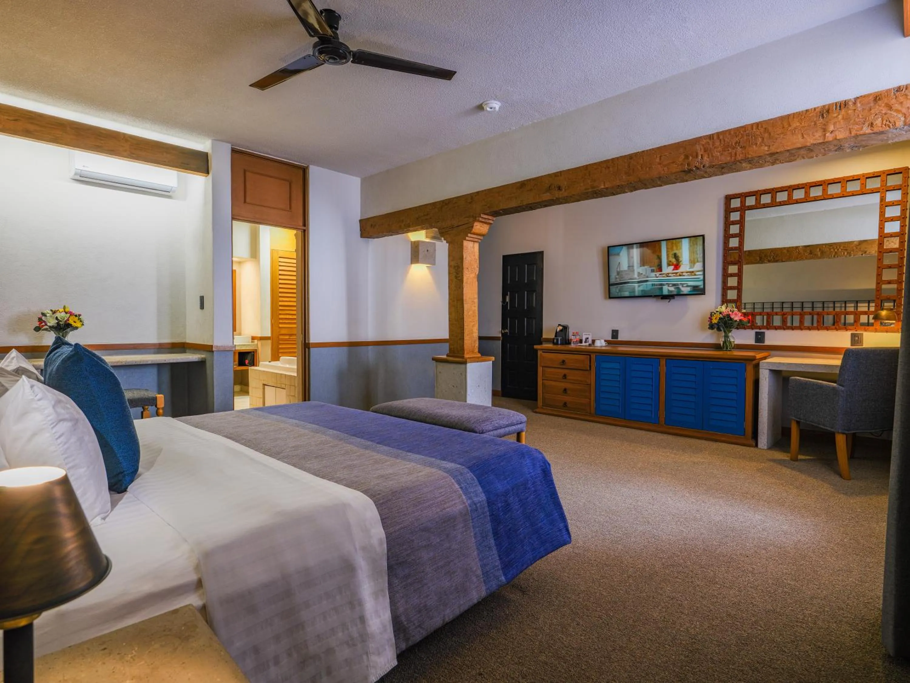 Bedroom, Bed in Hacienda Jurica by Brisas