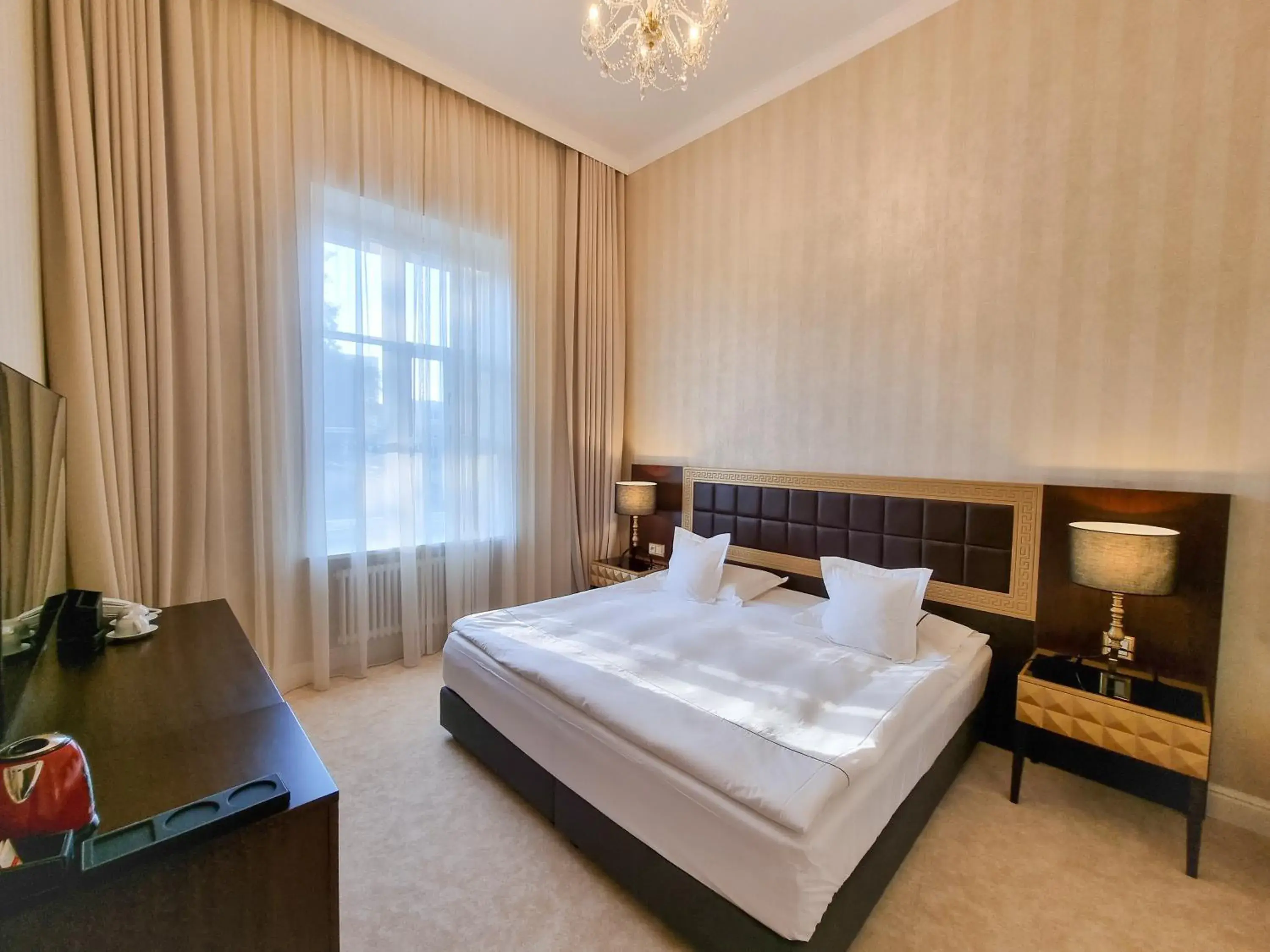 Deluxe Double or Twin Room with Garden View in Tiffi Old Town Hotel Deluxe Double or Twin Room with Garden View in Tiffi Old Town Hotel