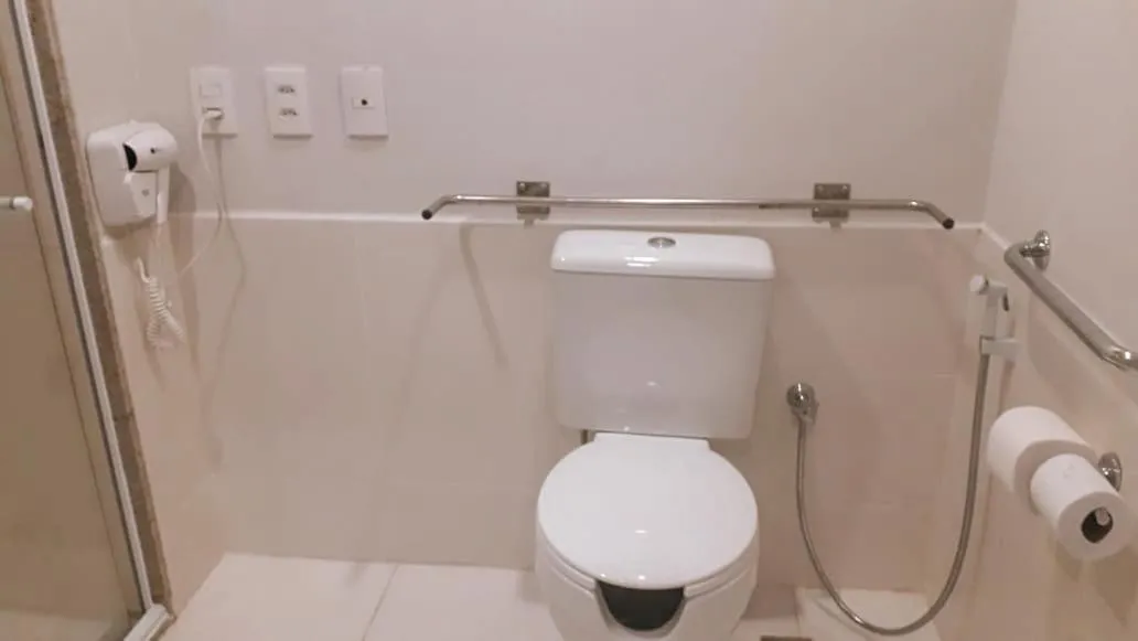 Bathroom in Apart-hotel Granja Brasil Itaipava