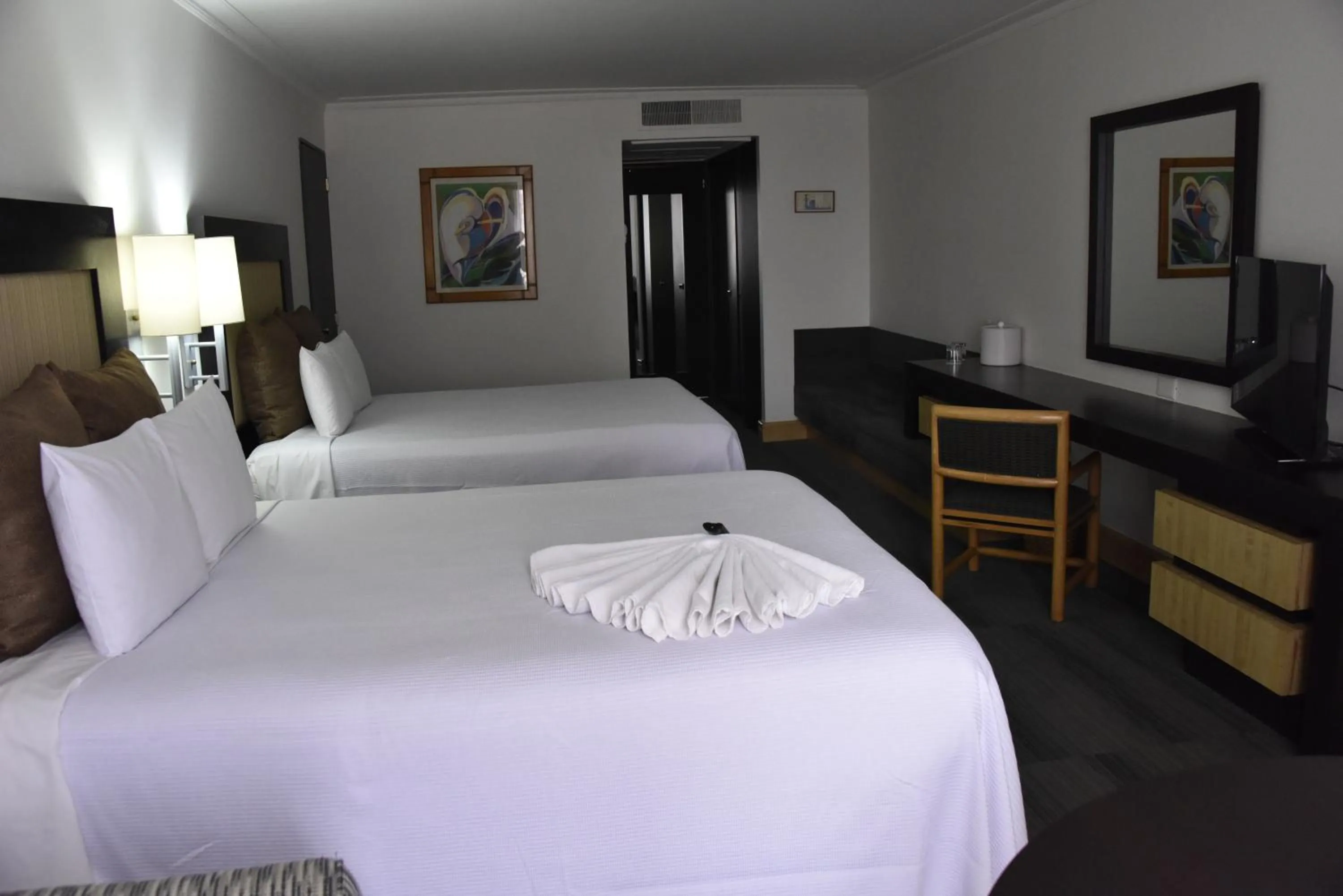 Bed in Hotel Royal Reforma